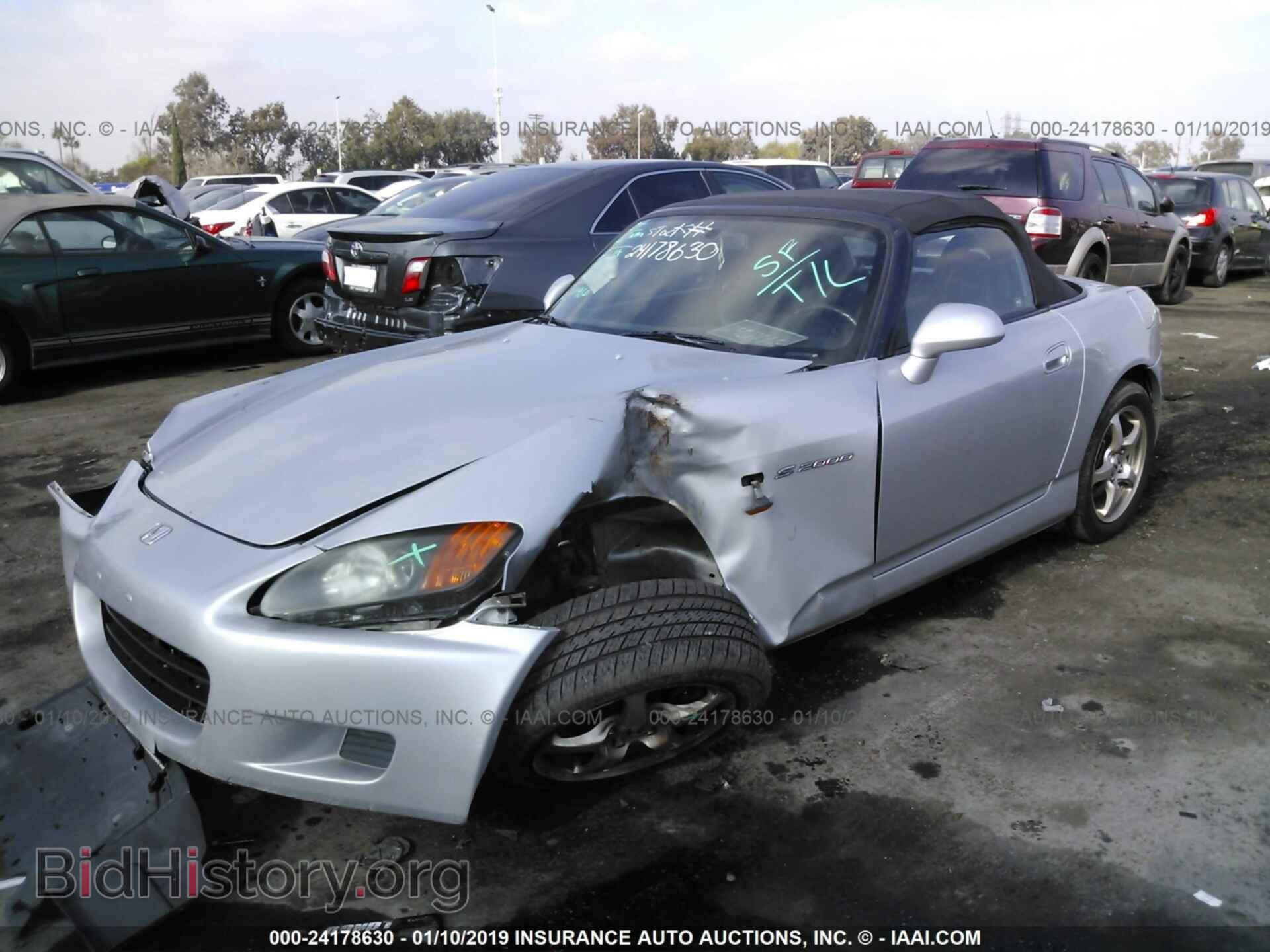 2003 HONDA S2000 - VIN: JHMAP11433T007422 - Фото 2