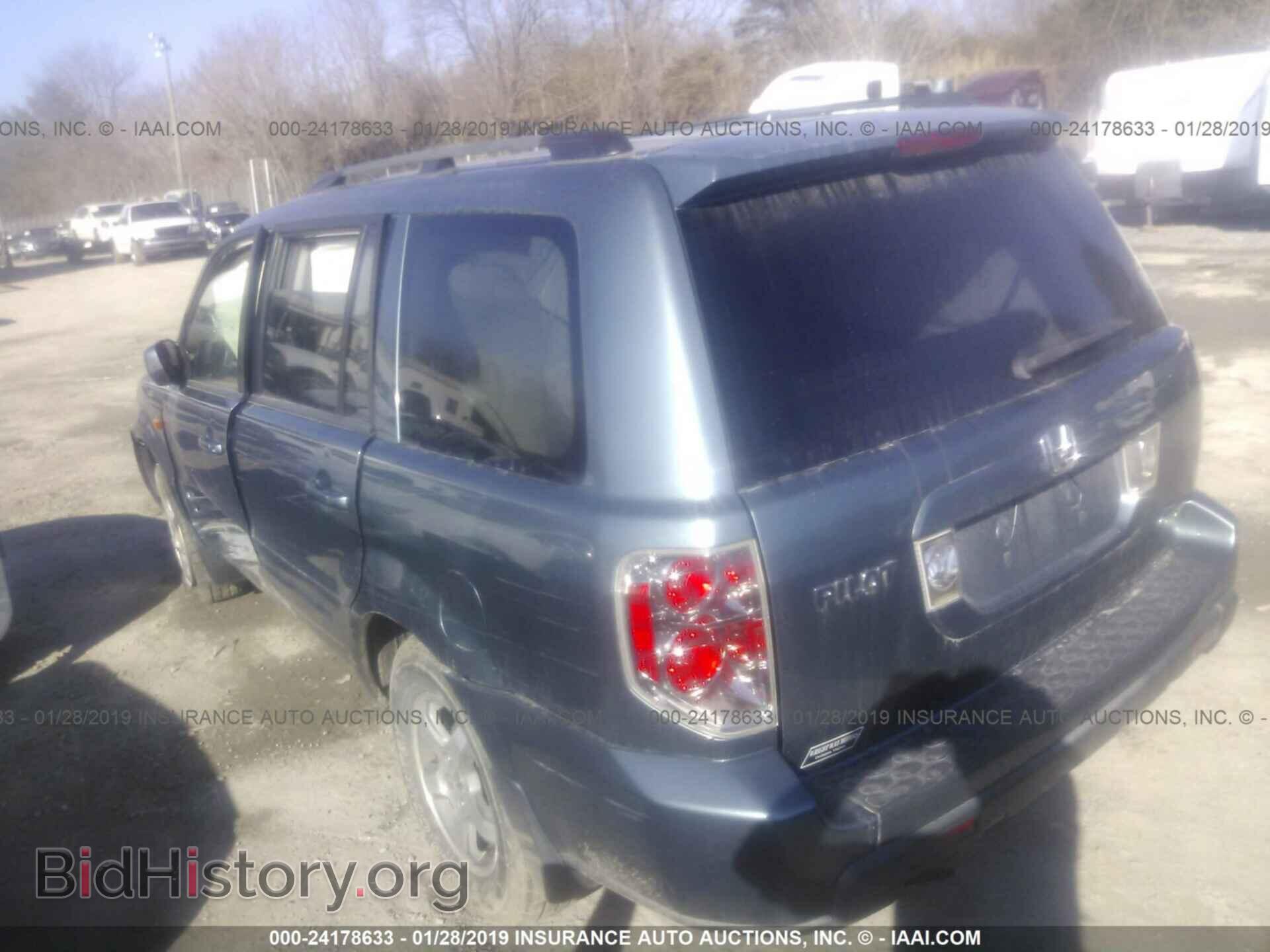 2006 HONDA PILOT - VIN: 5FNYF18546B017062 - Фото 3