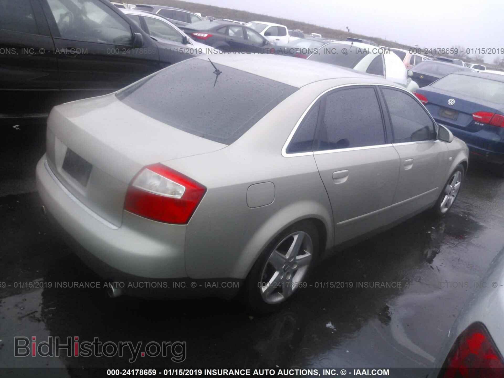 2002 AUDI A4 - VIN: WAULT68E02A100102 - Photo 4