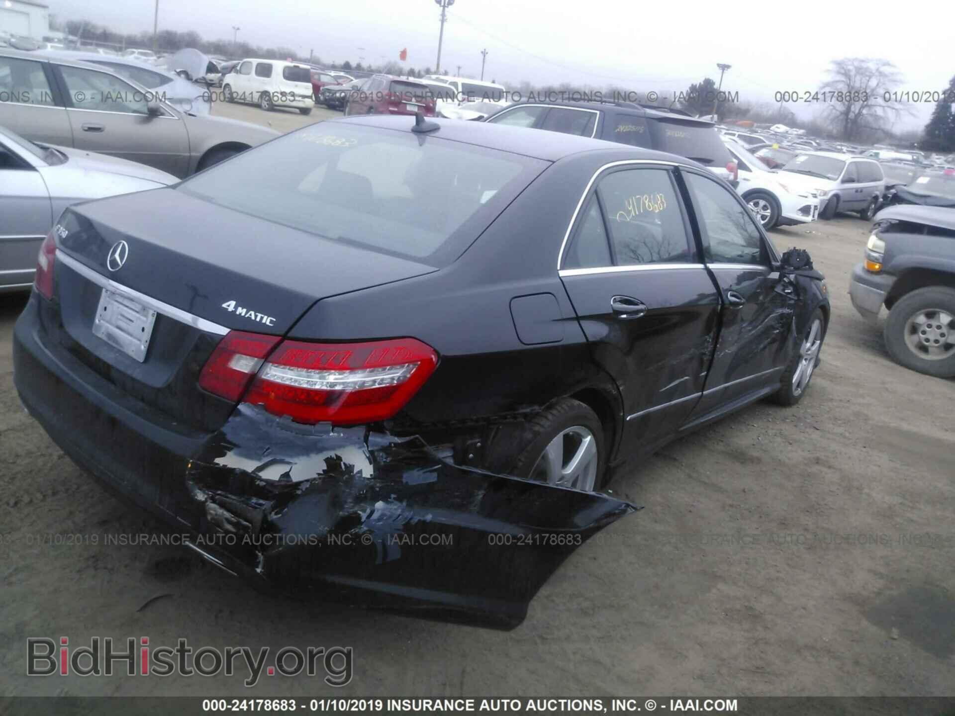 2011 MERCEDES-BENZ E - VIN: WDDHF8HBXBA502152 - Фото 4