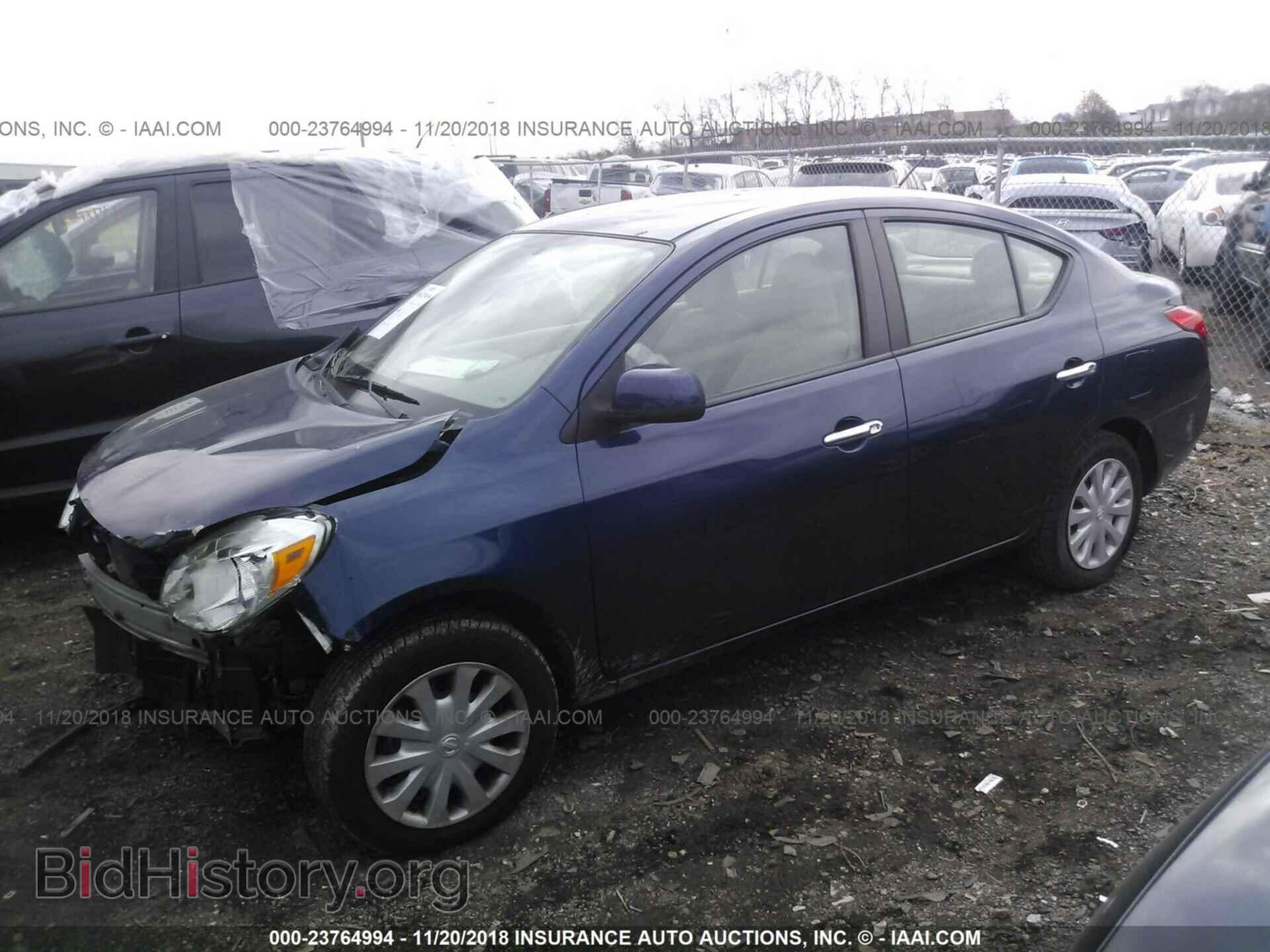 2012 NISSAN VERSA - VIN: 3N1CN7AP4CL871741 - Фото 2