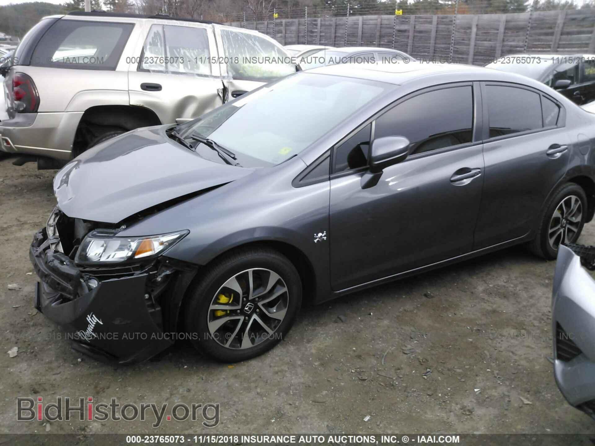 2014 HONDA CIVIC - VIN: 2HGFB2F83EH549029 - Фото 2