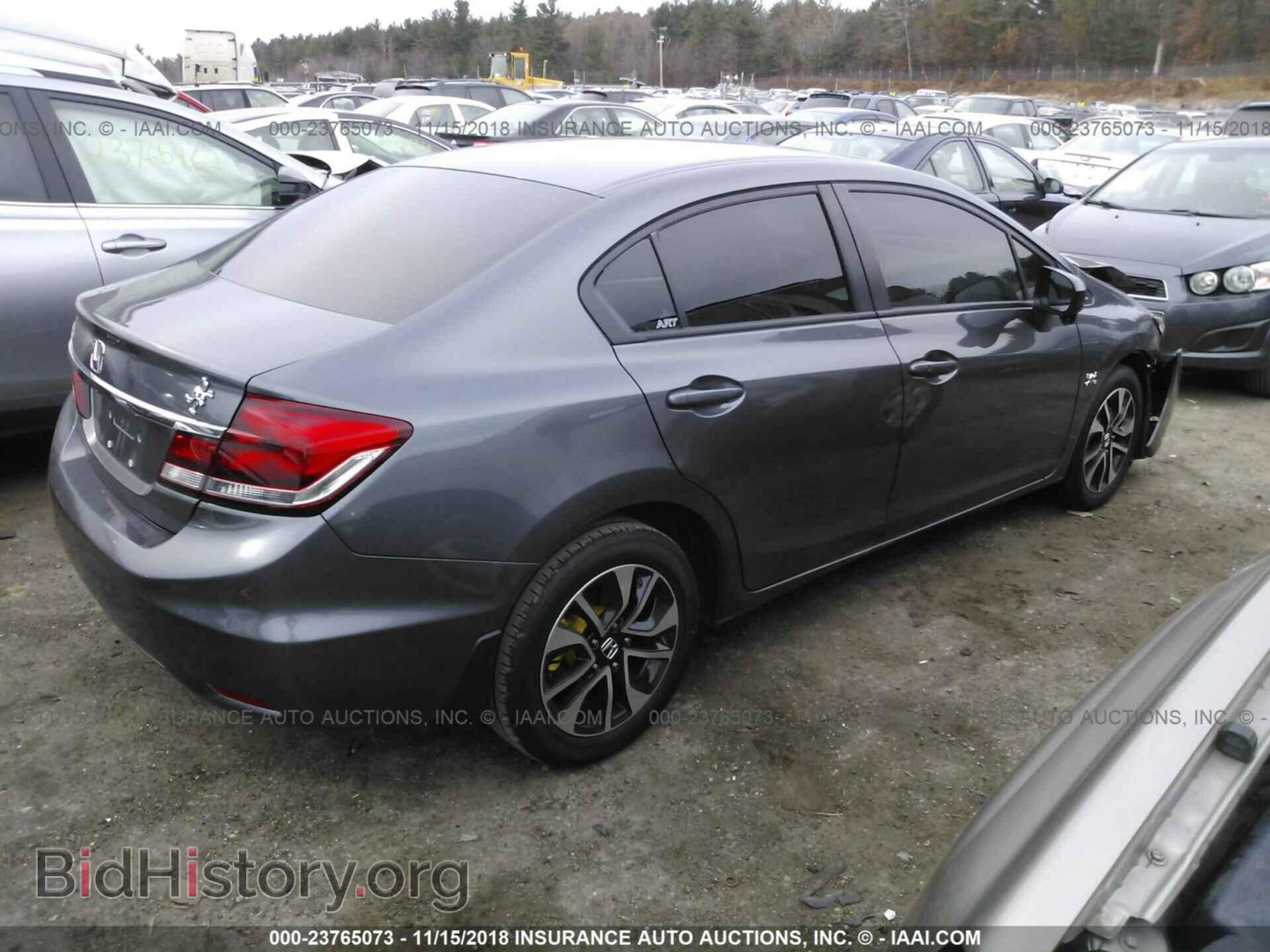 2014 HONDA CIVIC - VIN: 2HGFB2F83EH549029 - Фото 4