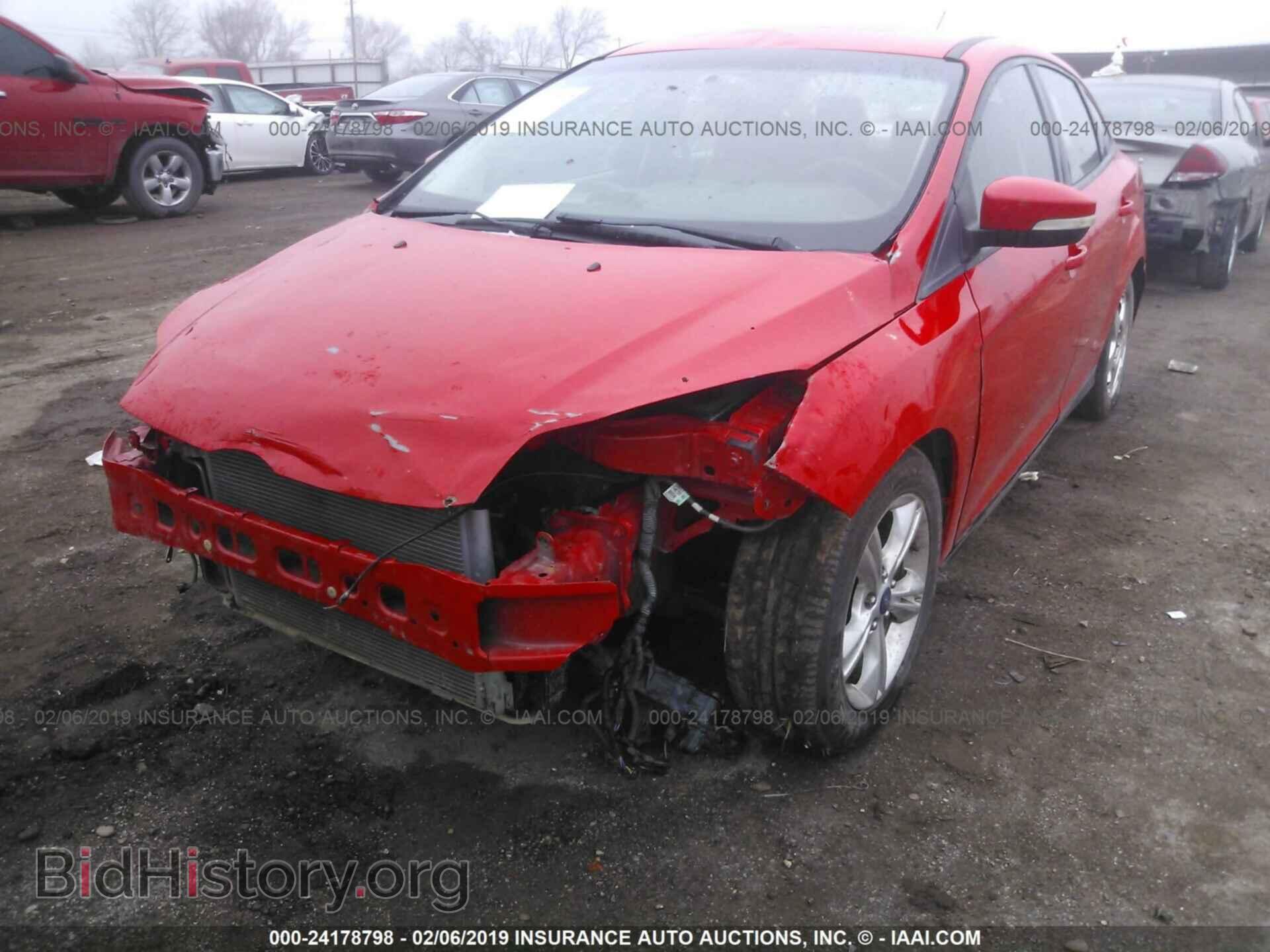 2014 FORD FOCUS - VIN: 1FADP3F2XEL130628 - Фото 2