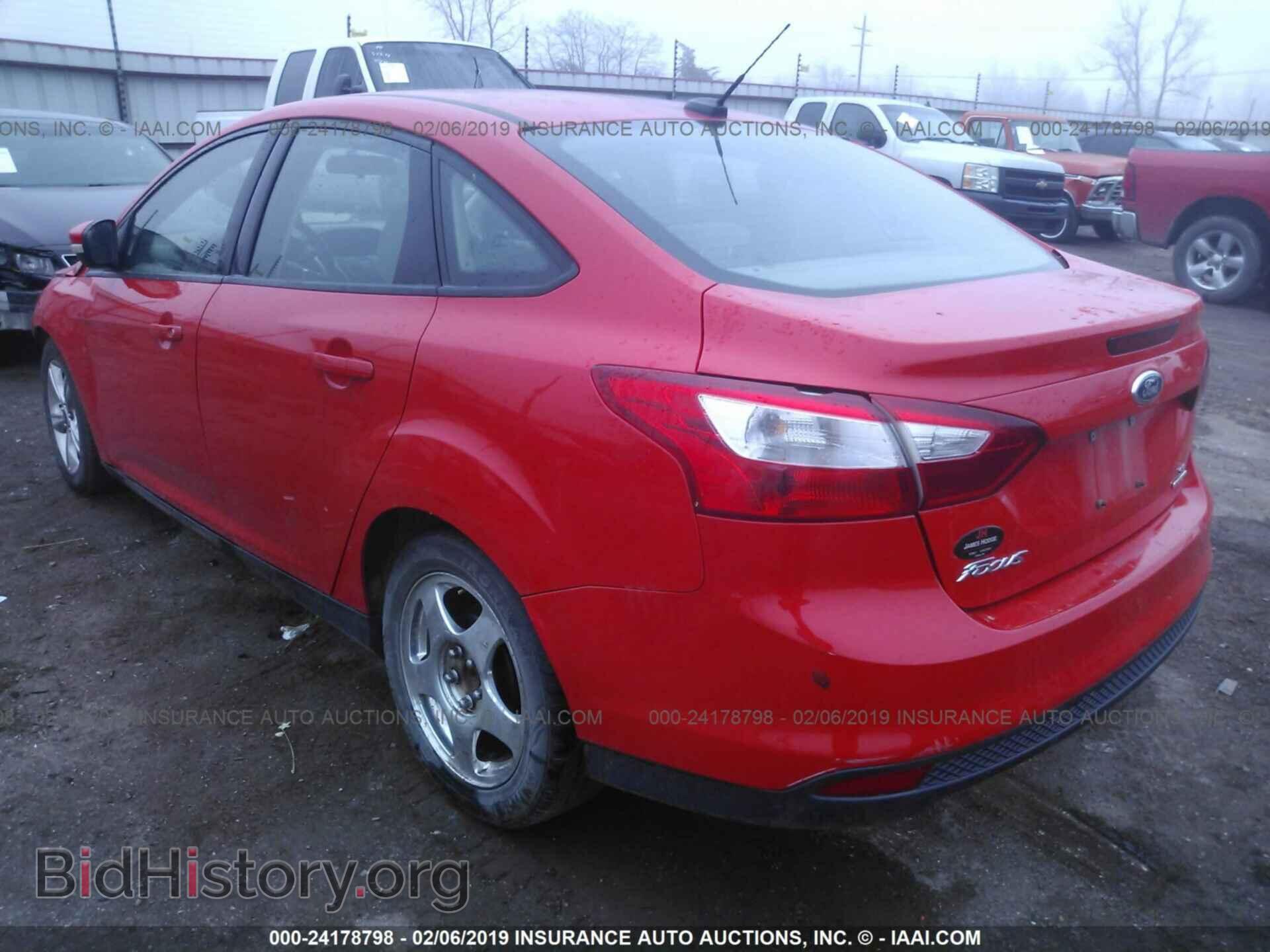 2014 FORD FOCUS - VIN: 1FADP3F2XEL130628 - Фото 3
