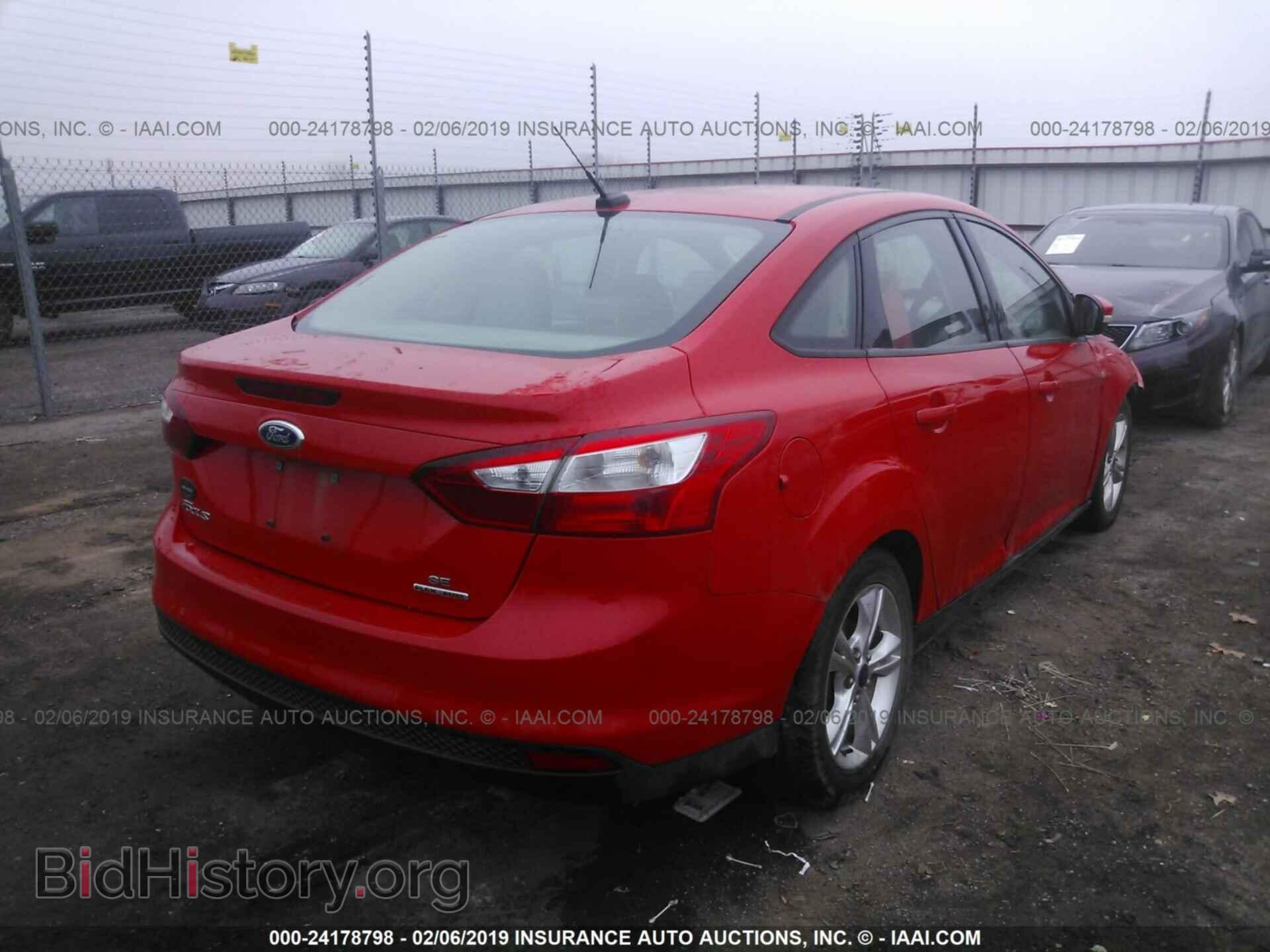 2014 FORD FOCUS - VIN: 1FADP3F2XEL130628 - Фото 4