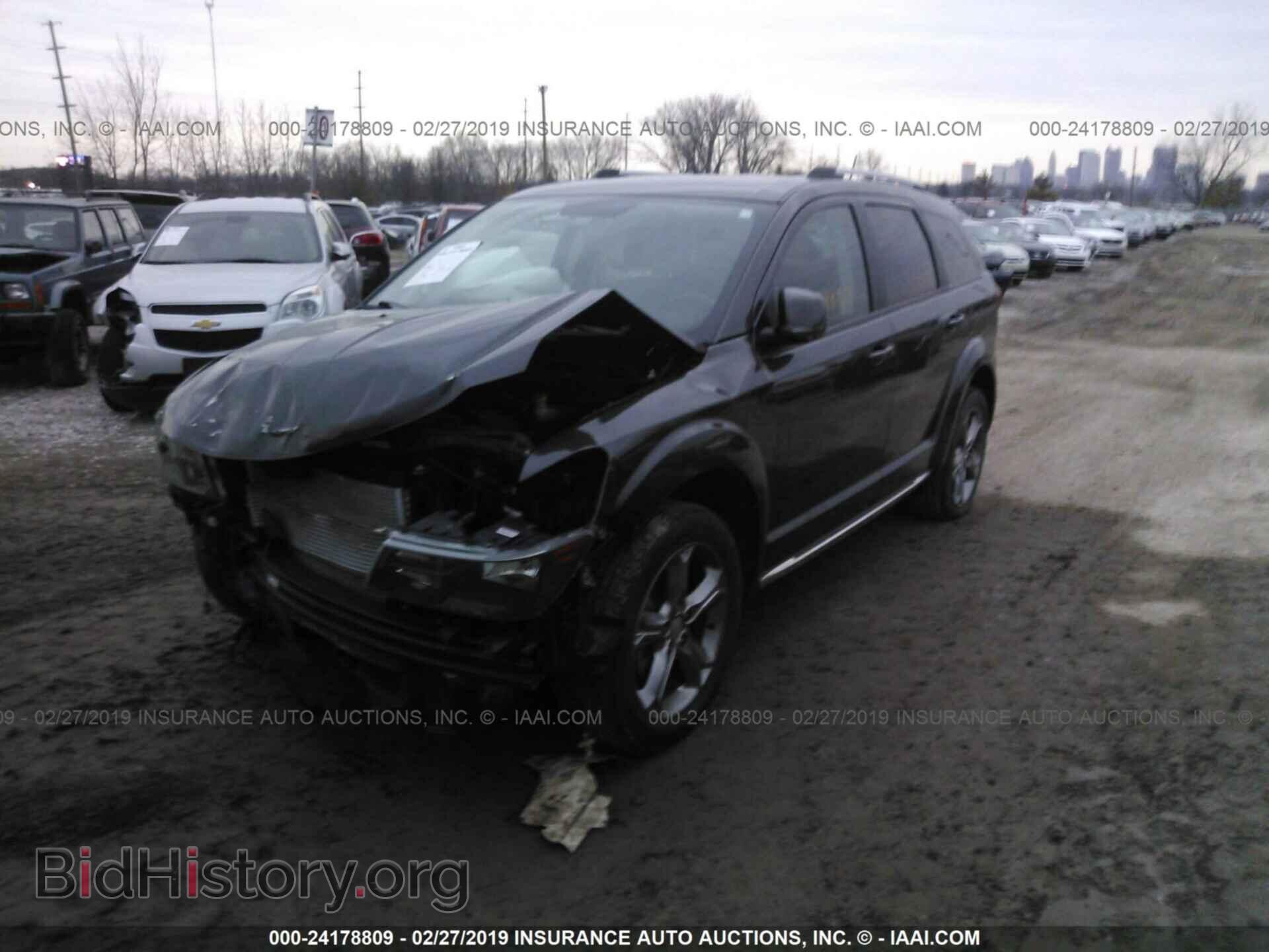 2016 DODGE JOURNEY - VIN: 3C4PDCGB1GT207554 - Фото 2