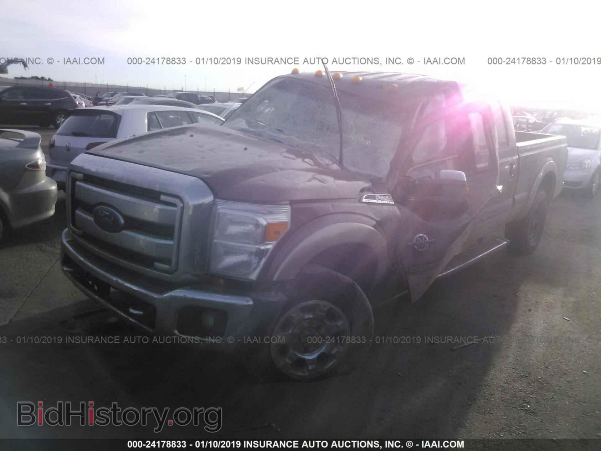 2012 FORD F250 - VIN: 1FT7W2BT7CEA32550 - Фото 2