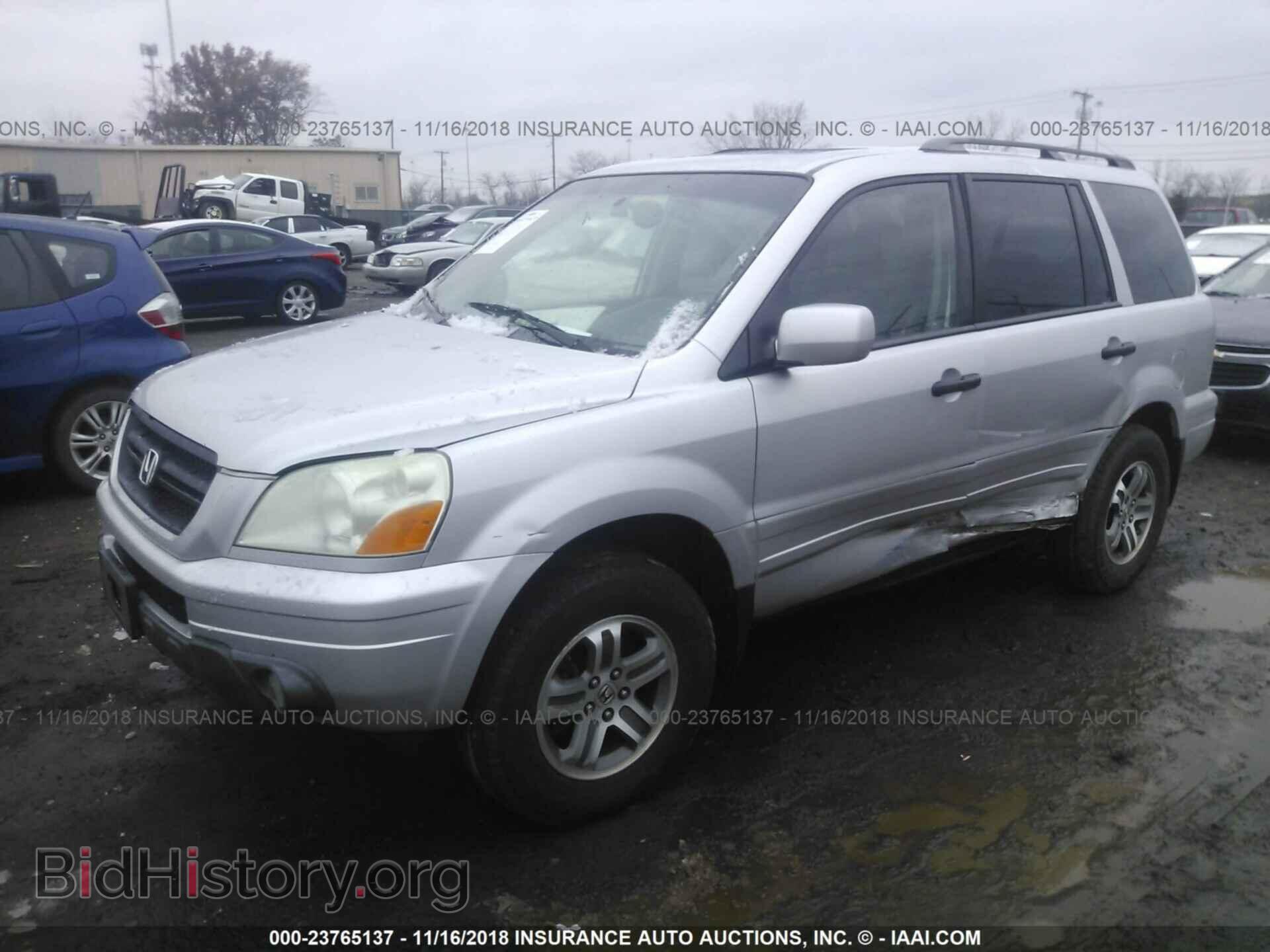 2005 HONDA PILOT - VIN: 5FNYF18555B059321 - Фото 2