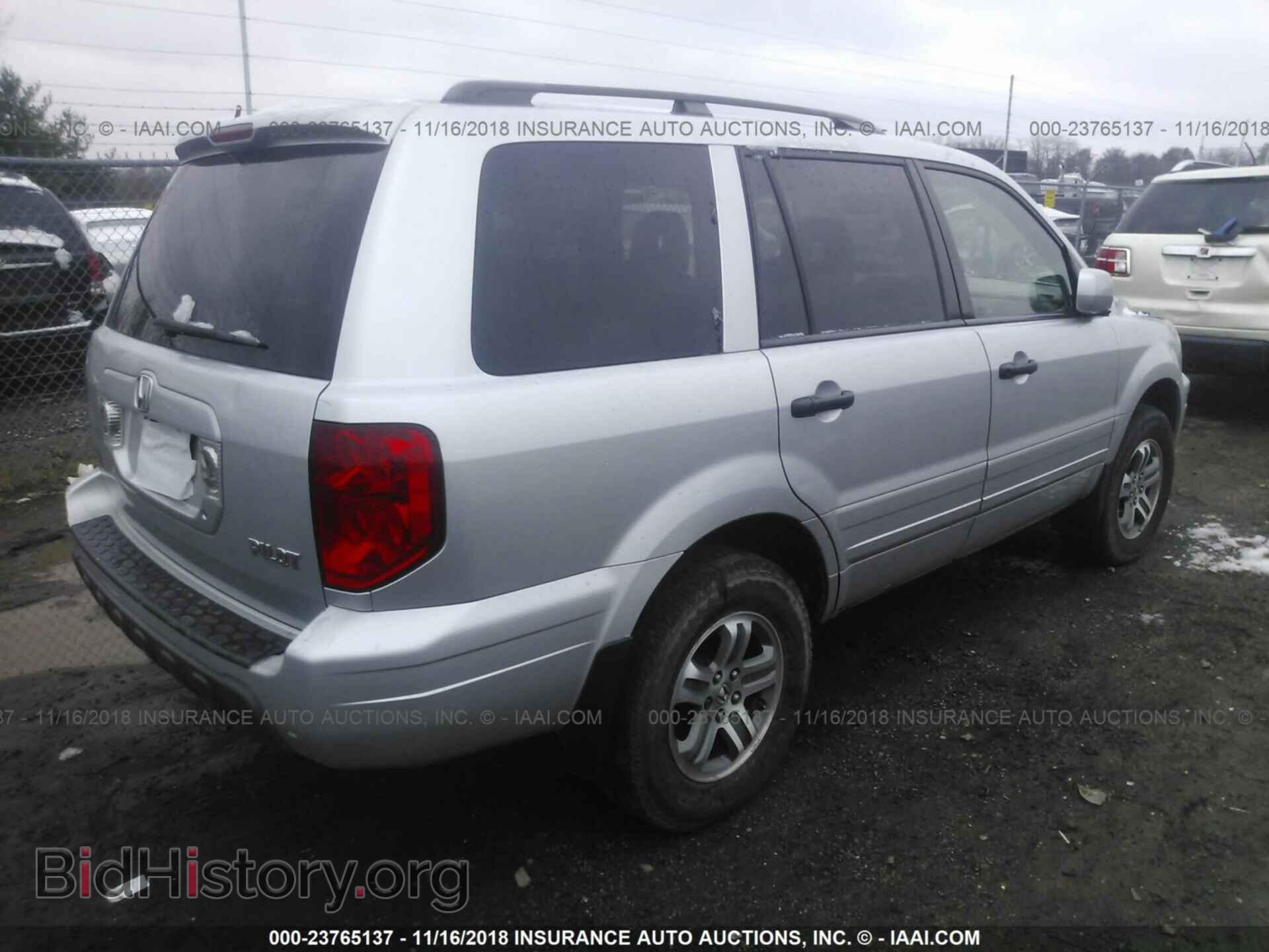 2005 HONDA PILOT - VIN: 5FNYF18555B059321 - Фото 4