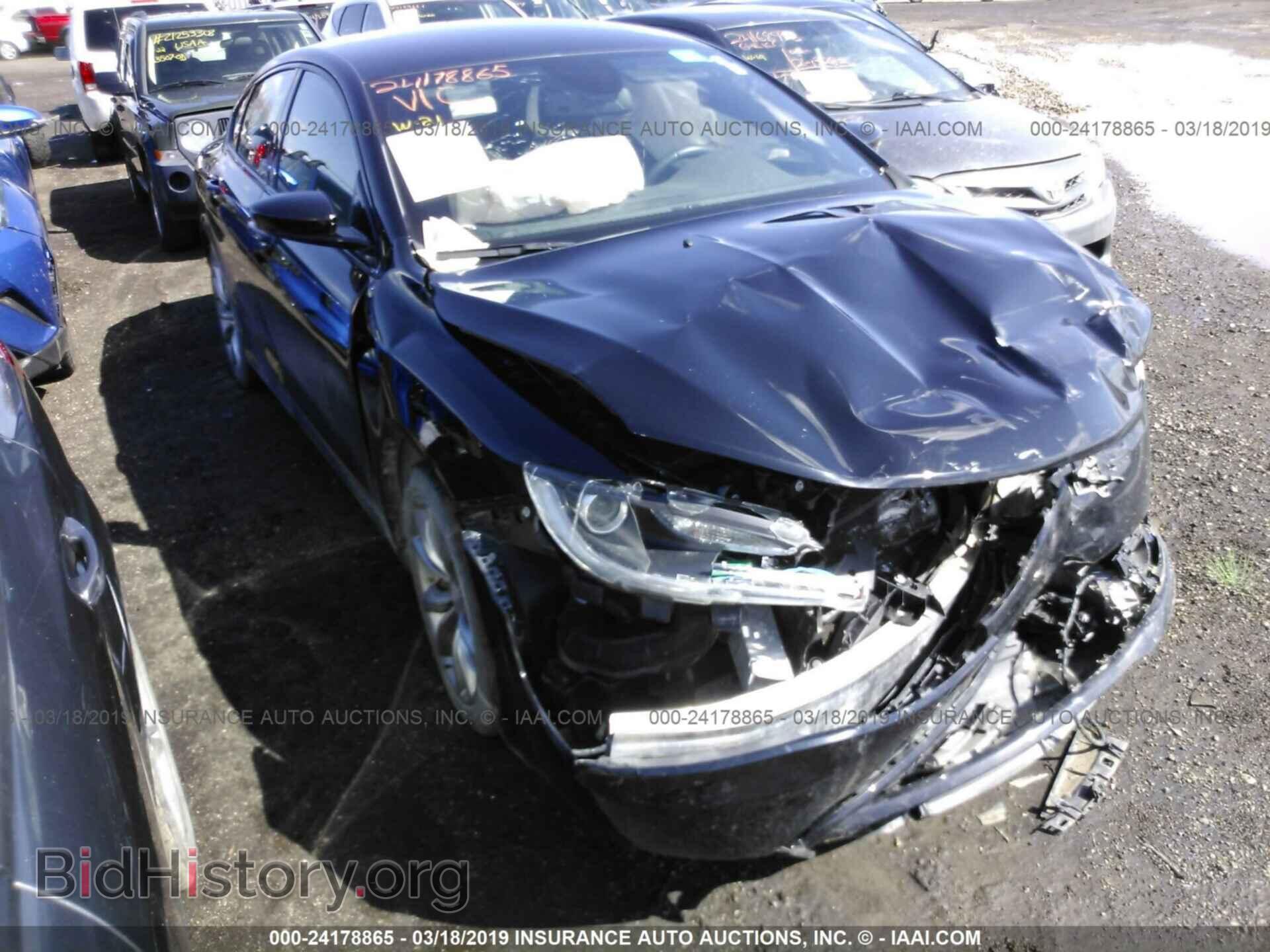 Фотография 1C3CCCBB5GN128806 - CHRYSLER 200 2016