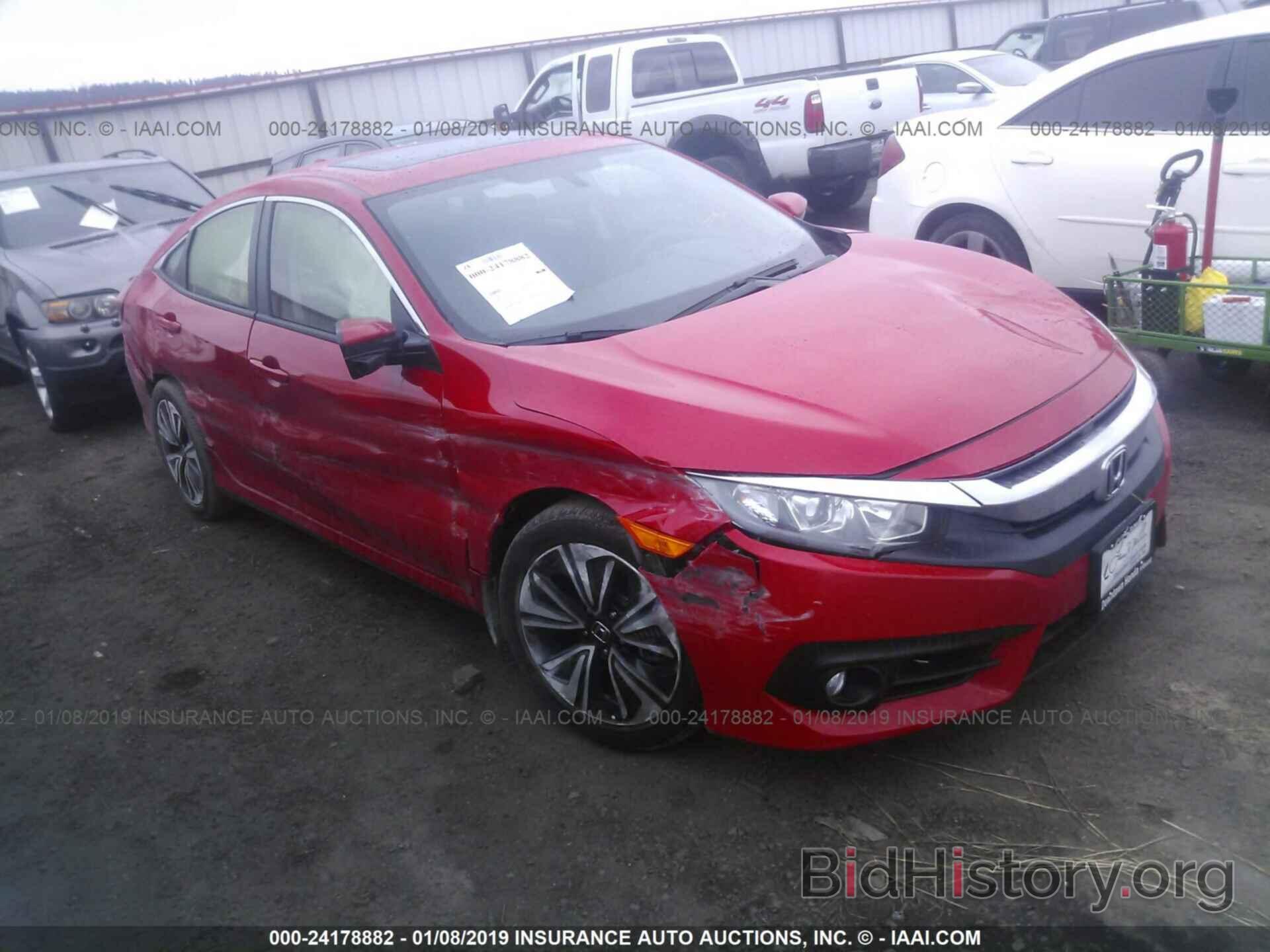 Photo JHMFC1F34JX034121 - HONDA CIVIC 2018