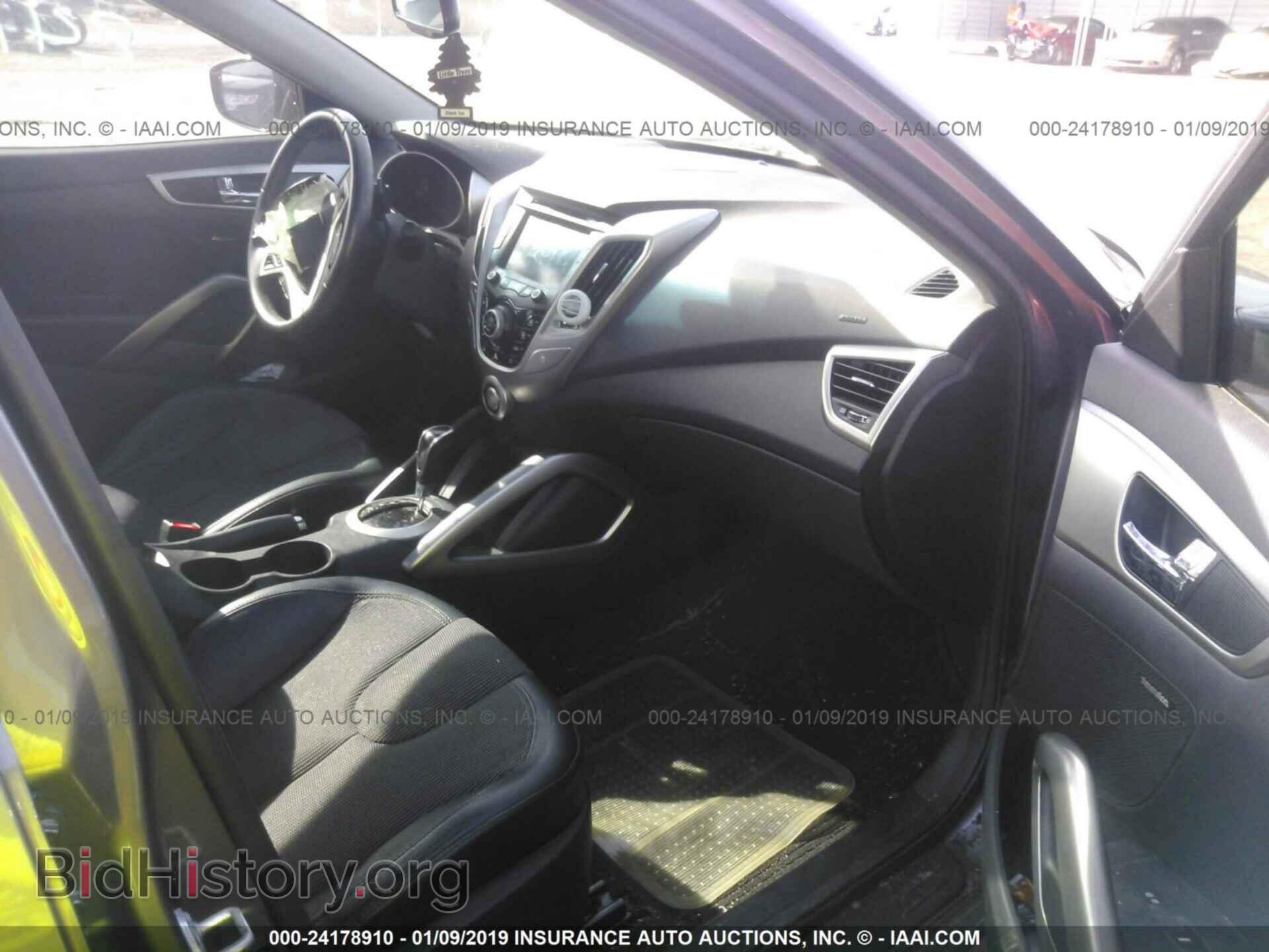 2012 HYUNDAI VELOSTER - VIN: KMHTC6AD1CU079812 - Фото 5