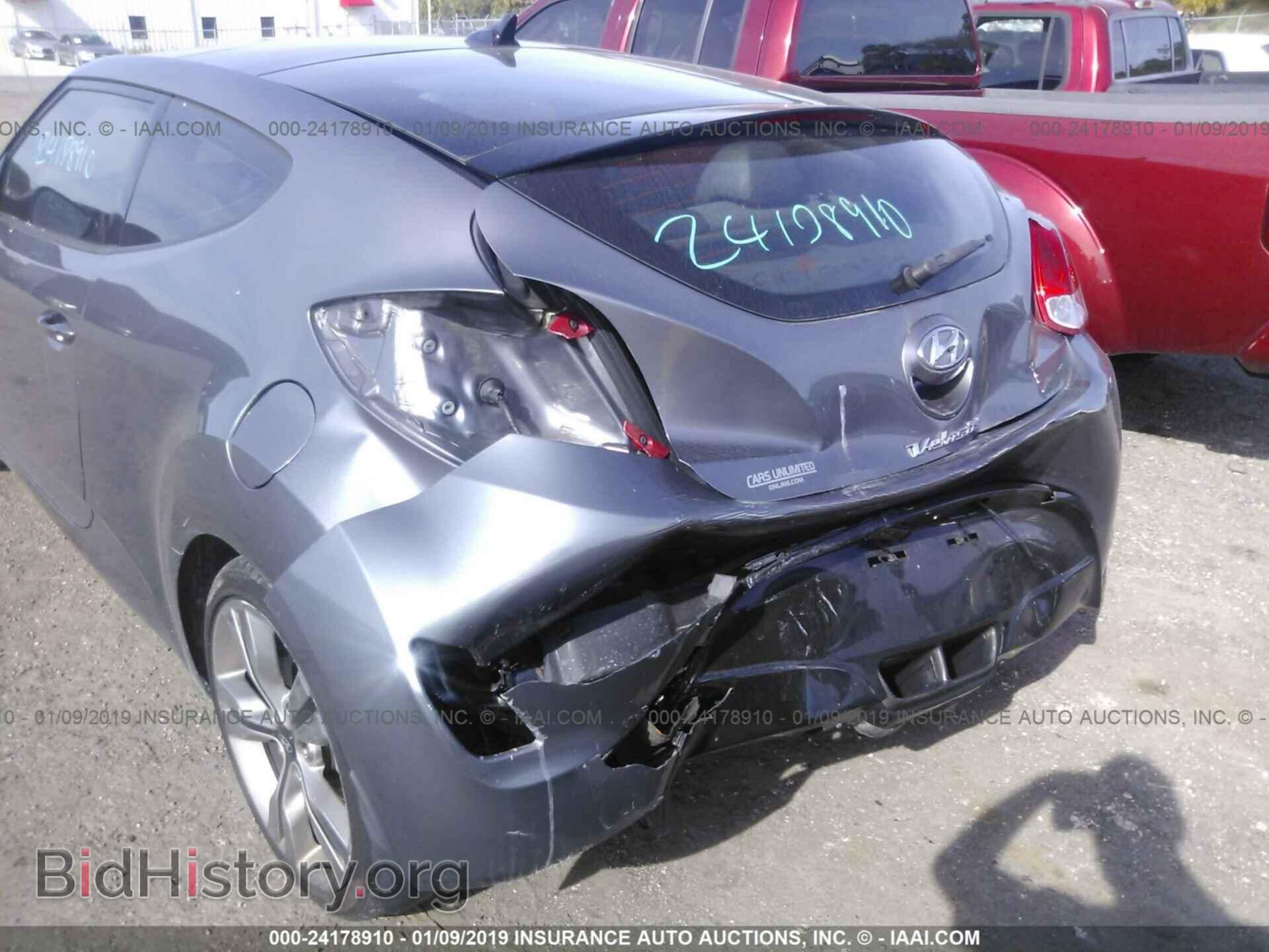 2012 HYUNDAI VELOSTER - VIN: KMHTC6AD1CU079812 - Фото 6