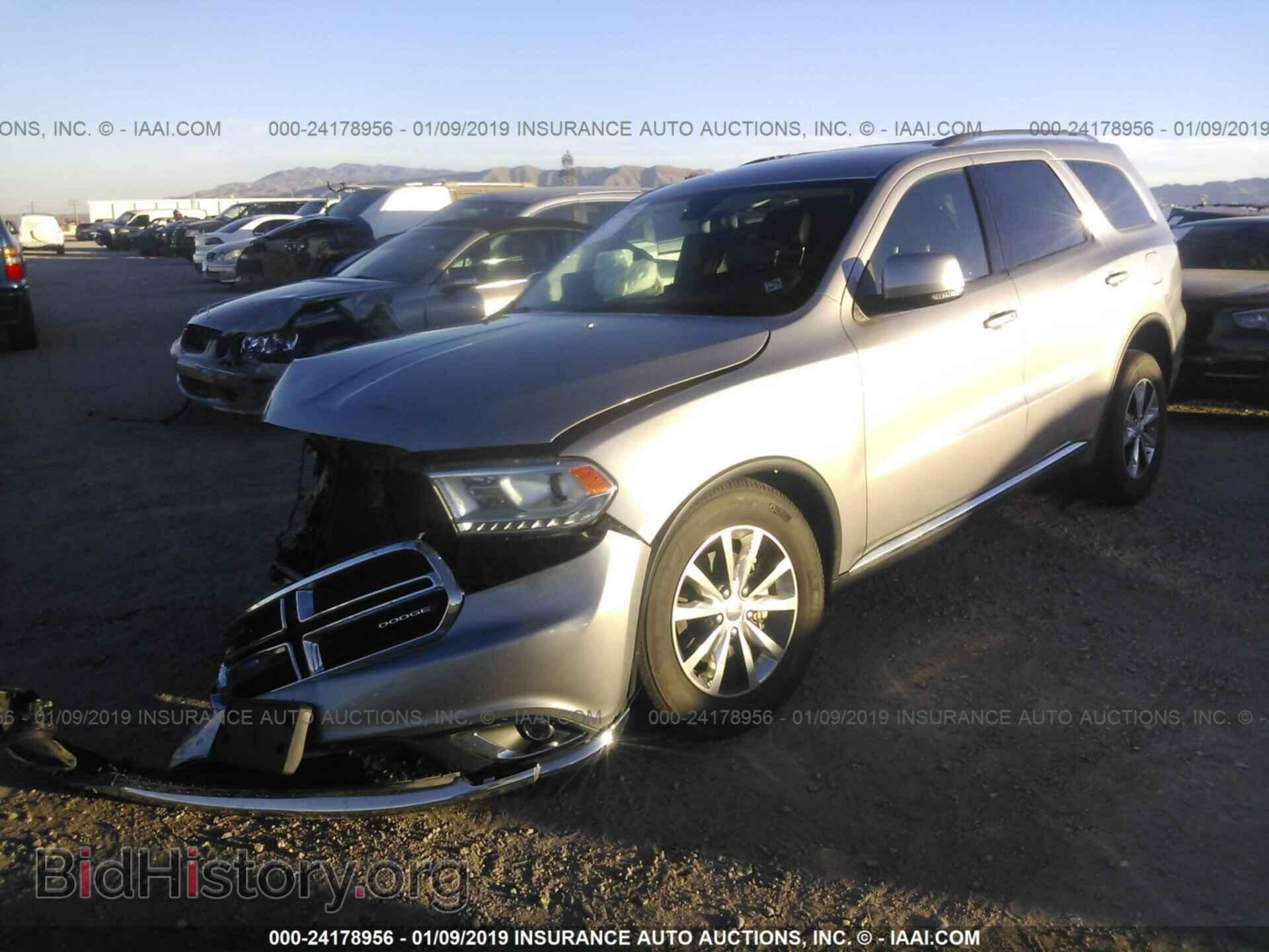 2016 DODGE DURANGO - VIN: 1C4RDHDG2GC455457 - Фото 2