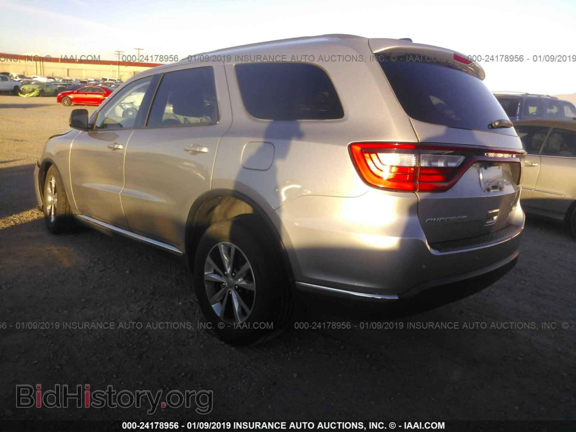 2016 DODGE DURANGO - VIN: 1C4RDHDG2GC455457 - Фото 3