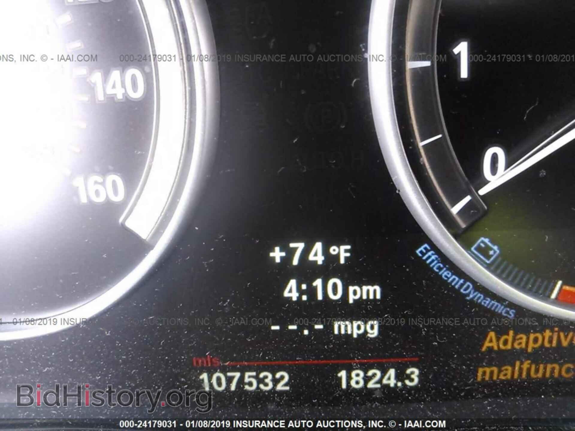 2013 BMW 528 - VIN: WBAXG5C51DDY34885 - Фото 7