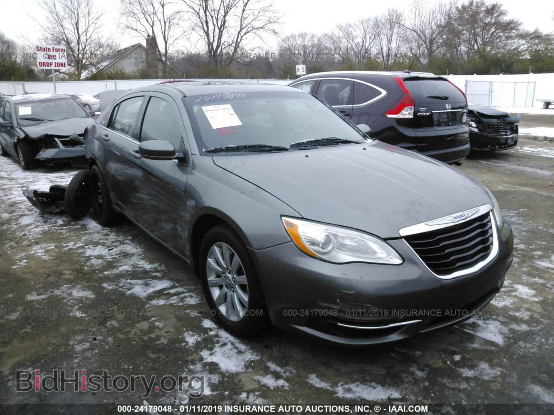 Фотография 1C3CCBBB0CN302284 - CHRYSLER 200 2012