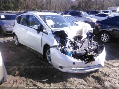 2014 Nissan VERSA NOTE, white — VIN 3N1CE2CP4EL404368, IAAI