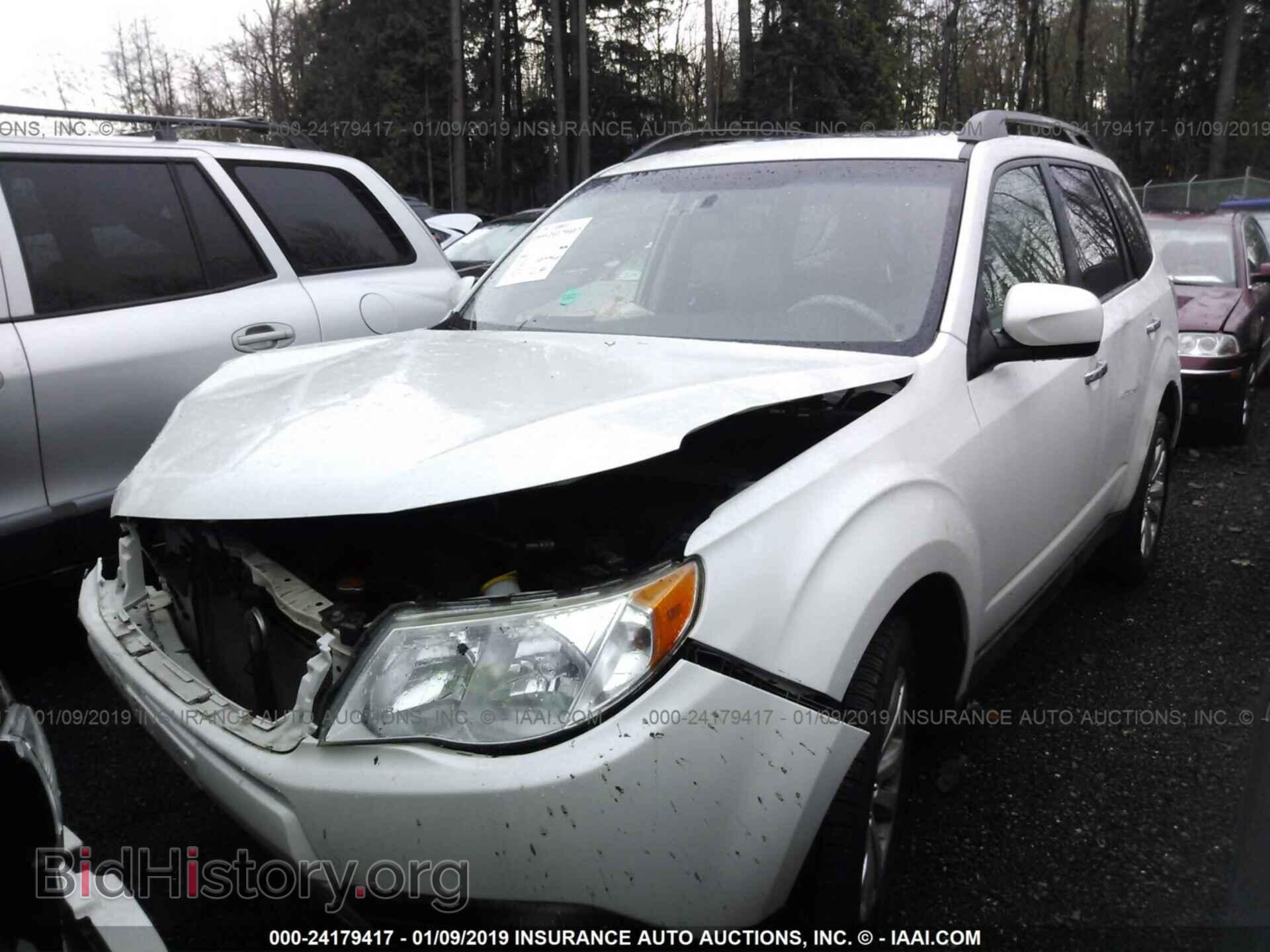 2011 SUBARU FORESTER - VIN: JF2SHBDCXBH714452 - Фото 2