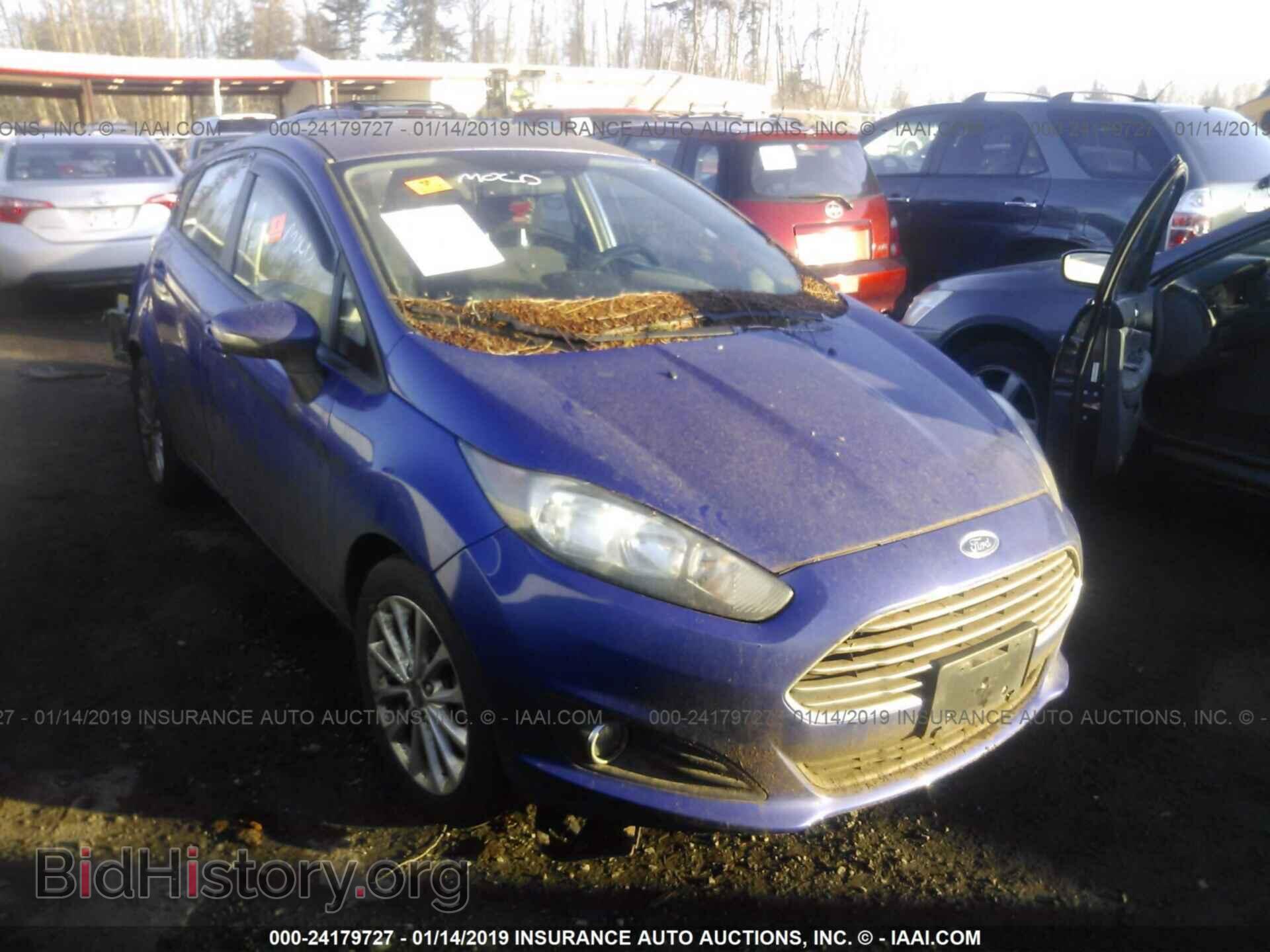 Photo 3FADP4EJXEM196464 - FORD FIESTA 2014