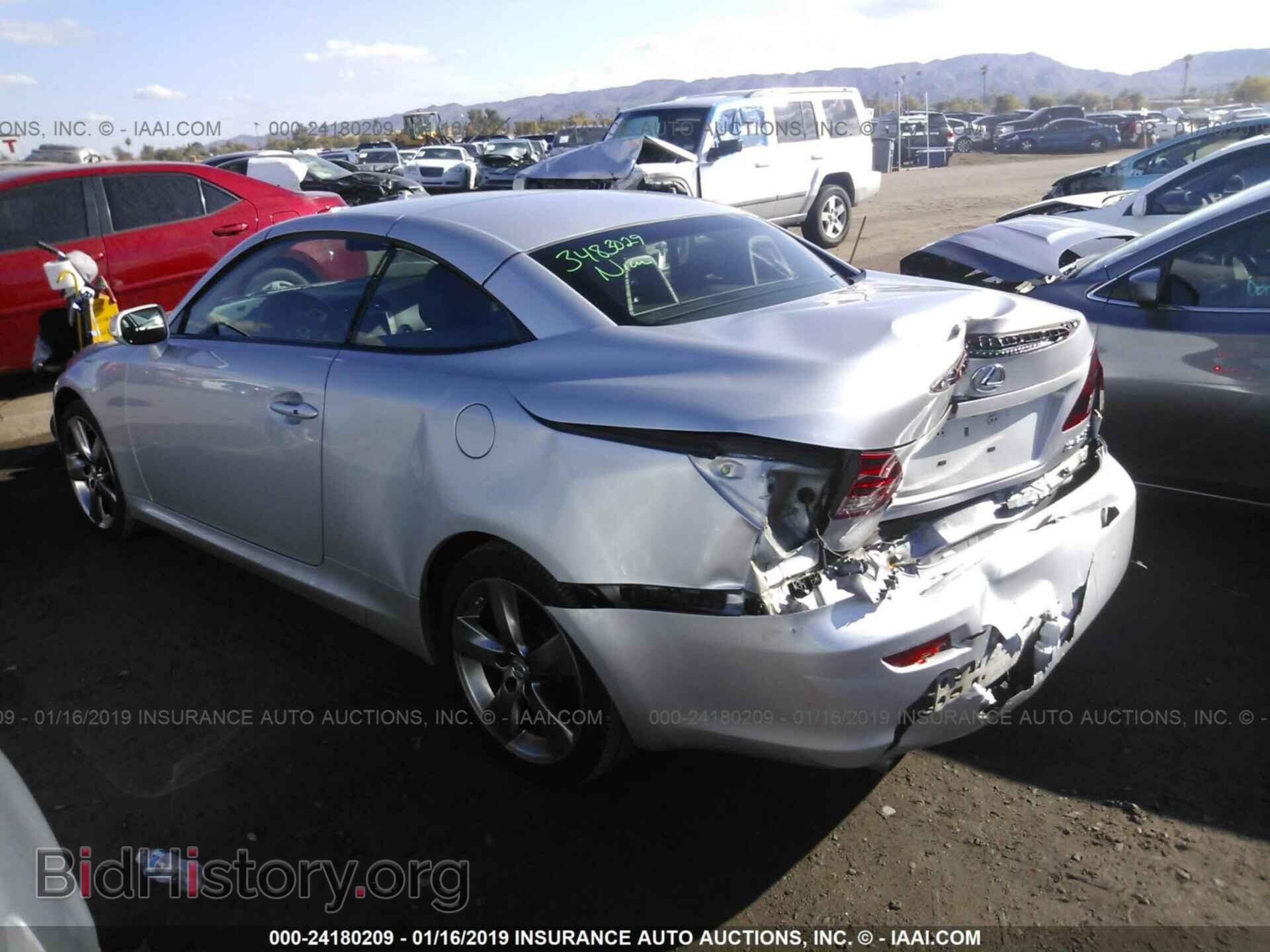 2011 LEXUS IS - VIN: JTHFF2C28B2518445 - Фото 3