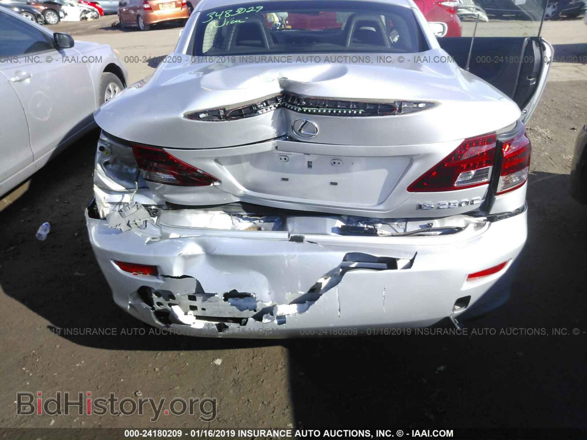 2011 LEXUS IS - VIN: JTHFF2C28B2518445 - Фото 6