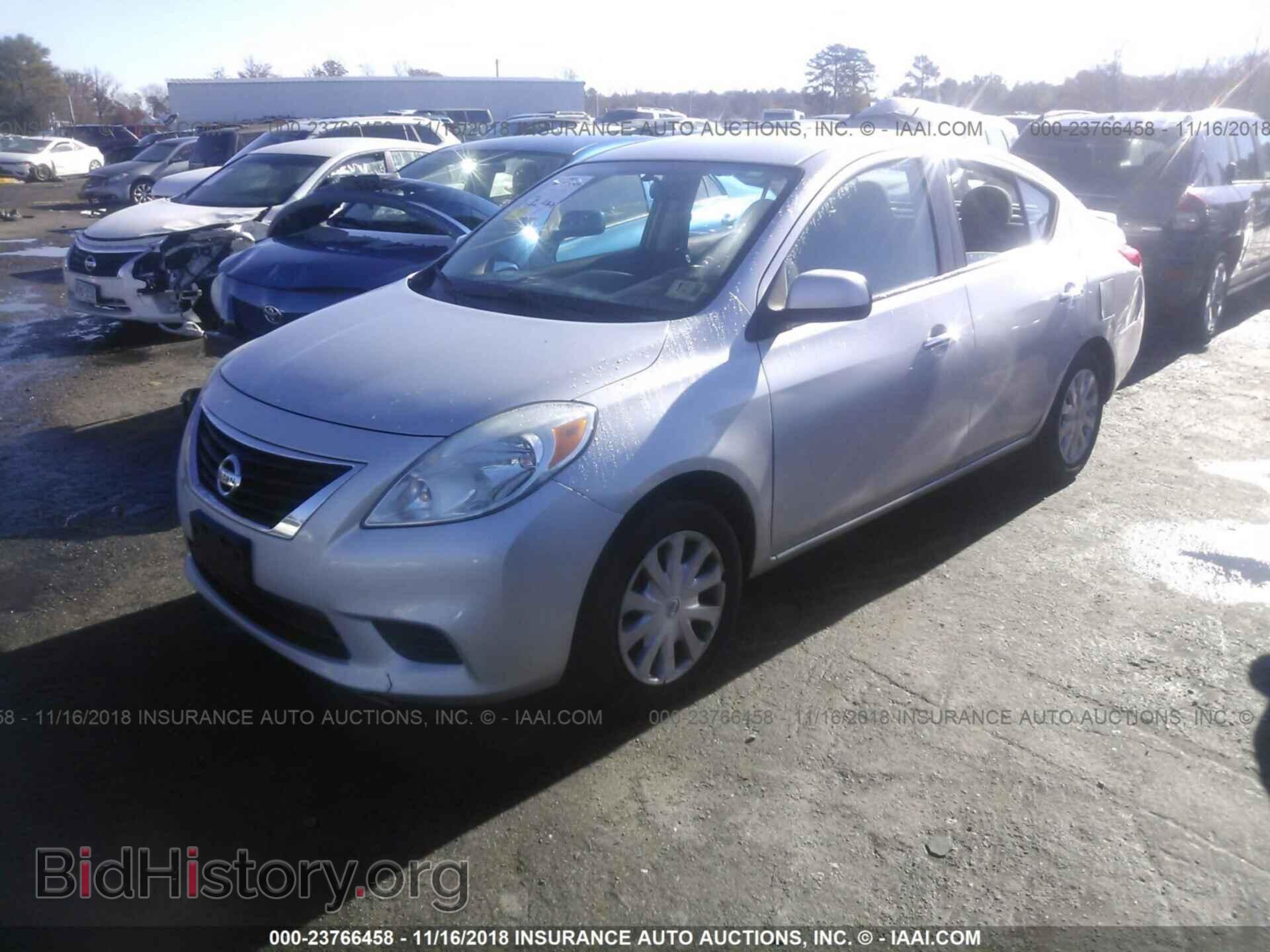 2013 NISSAN VERSA - VIN: 3N1CN7AP1DL875568 - Фото 2