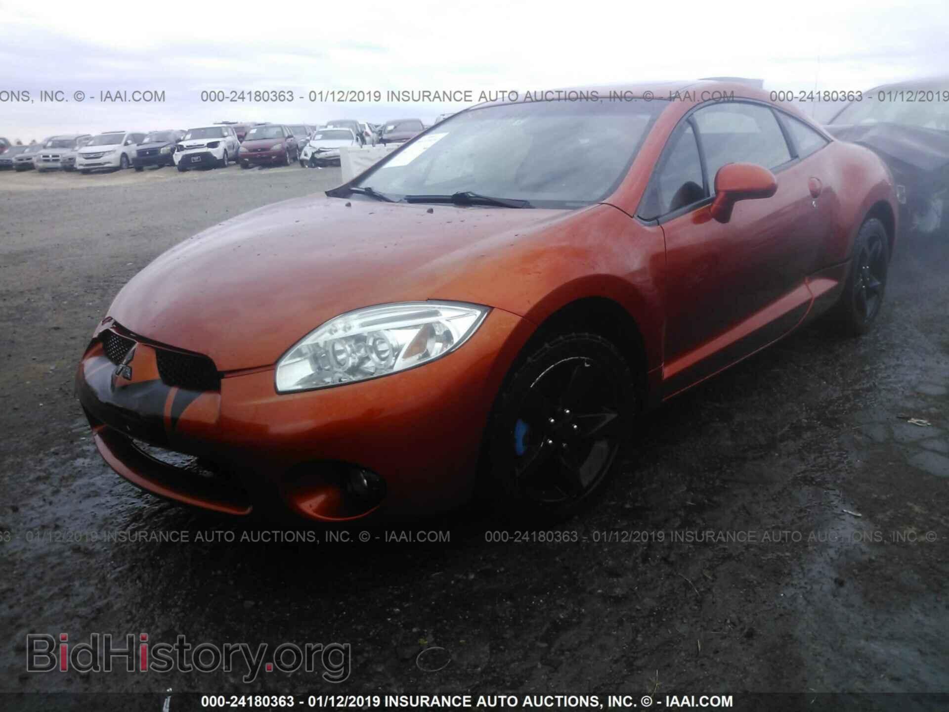 2008 MITSUBISHI ECLIPSE - VIN: 4A3AK24F08E004120 - Фото 2