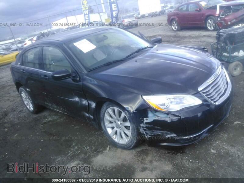 2012 Chrysler 200 Touring (VIN 1C3CCBBB1CN278884) — photo 1 of 10, IAAI, damage: left & right side
