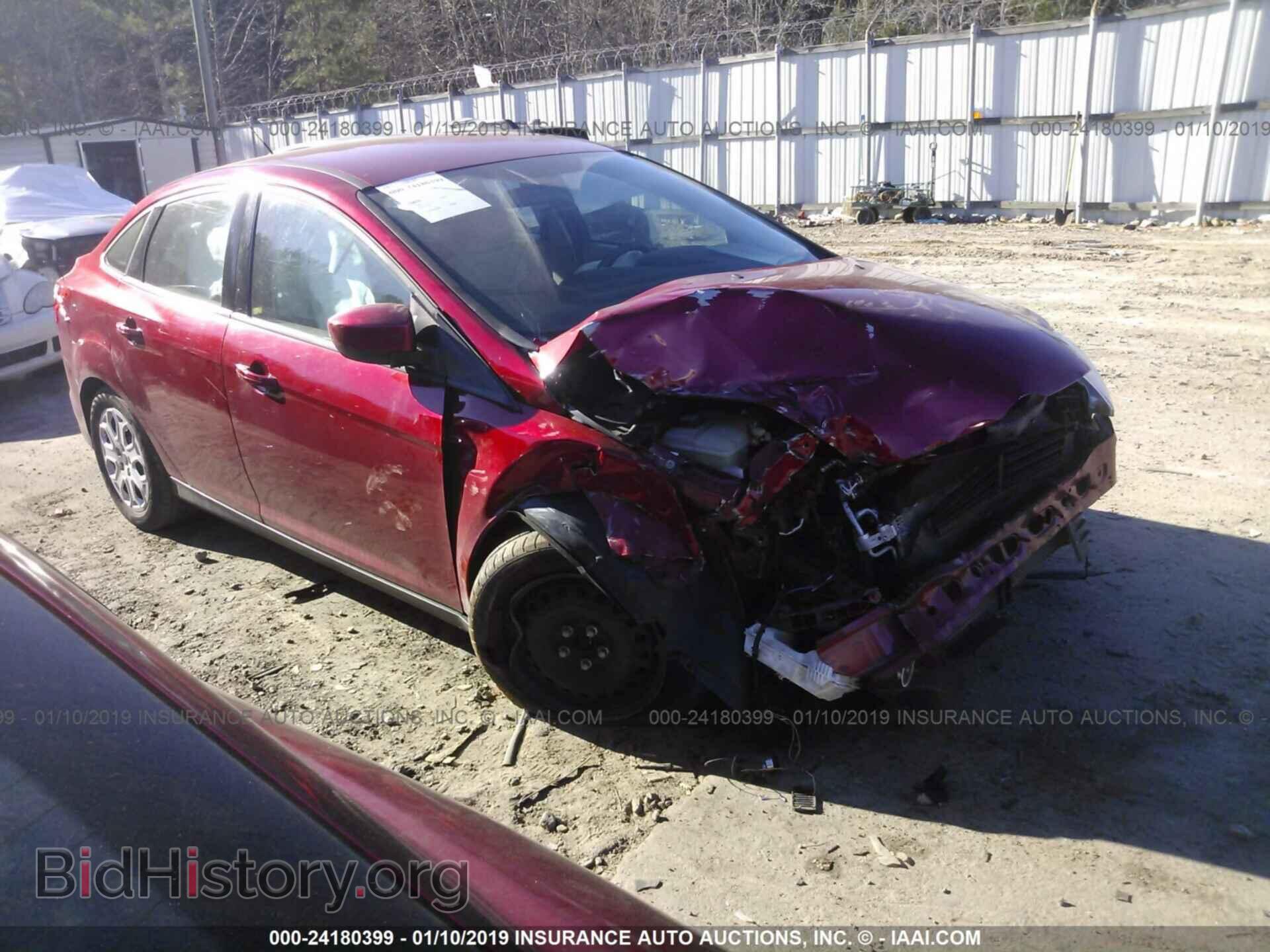 Photo 1FAHP3F26CL407645 - FORD FOCUS 2012