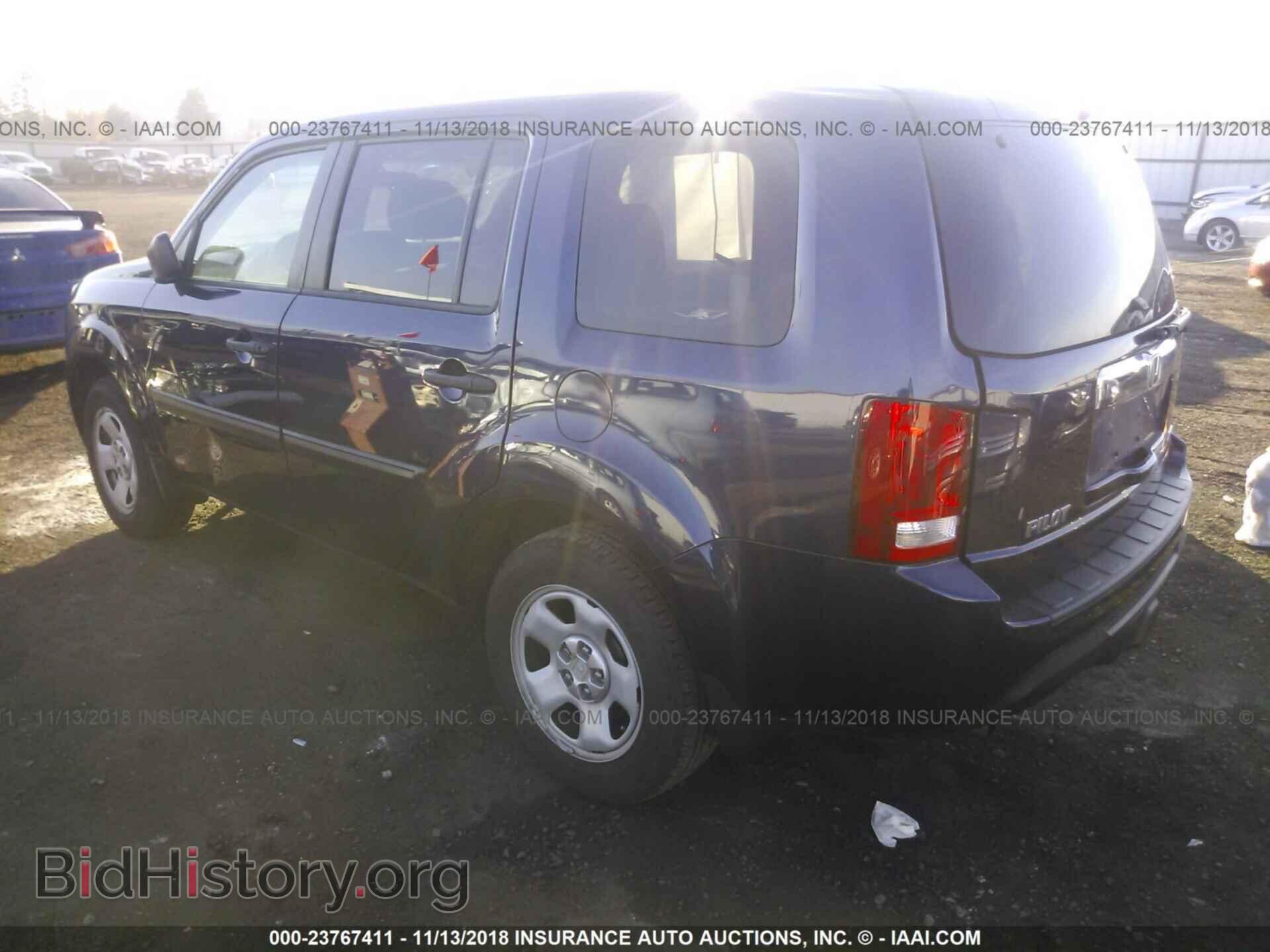 2013 HONDA PILOT - VIN: 5FNYF4H26DB071676 - Фото 3