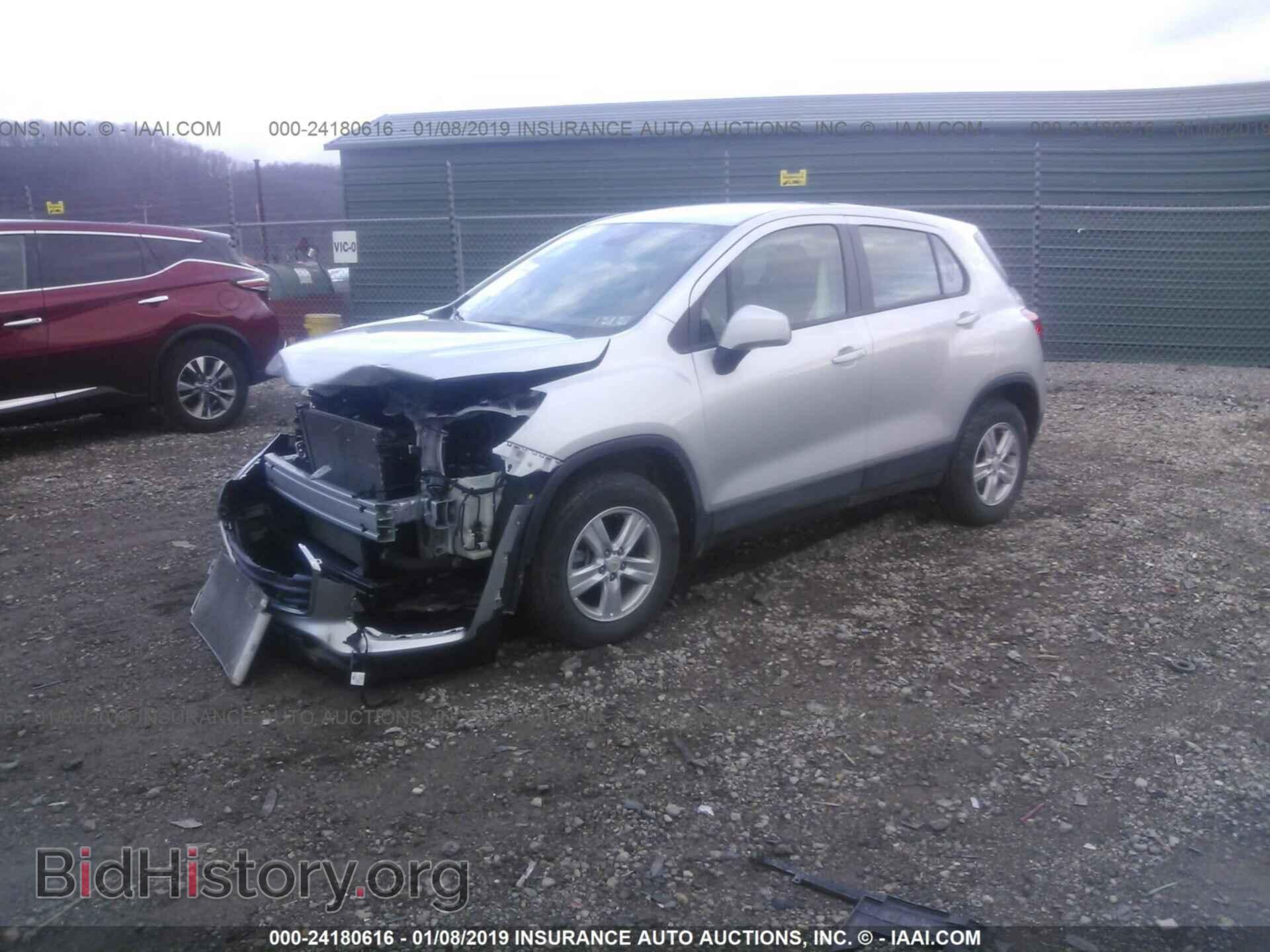 2017 CHEVROLET TRAX - VIN: KL7CJNSB1HB189194 - Фото 2