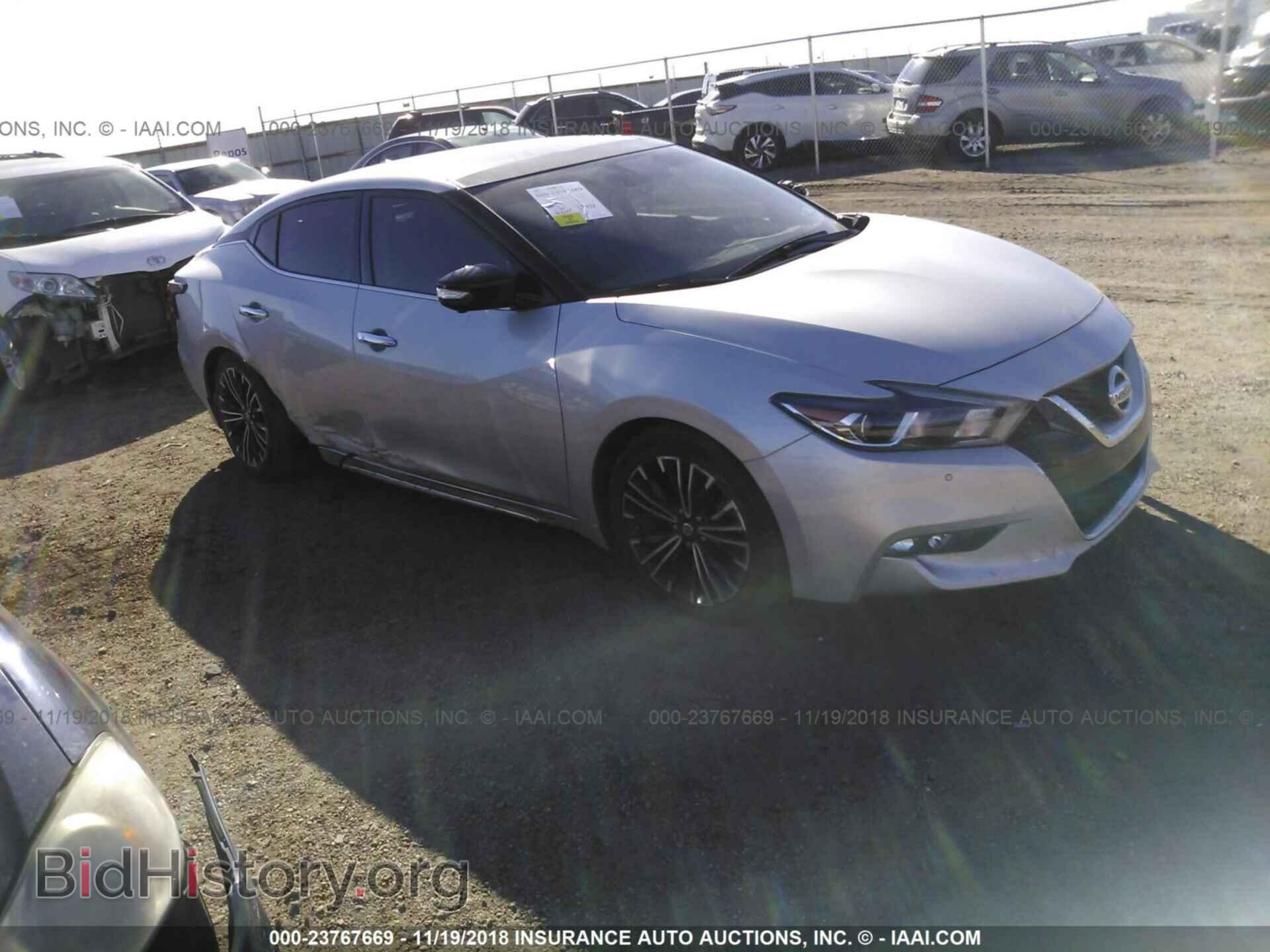 Фотография 1N4AA6AP1GC431364 - NISSAN MAXIMA 2016