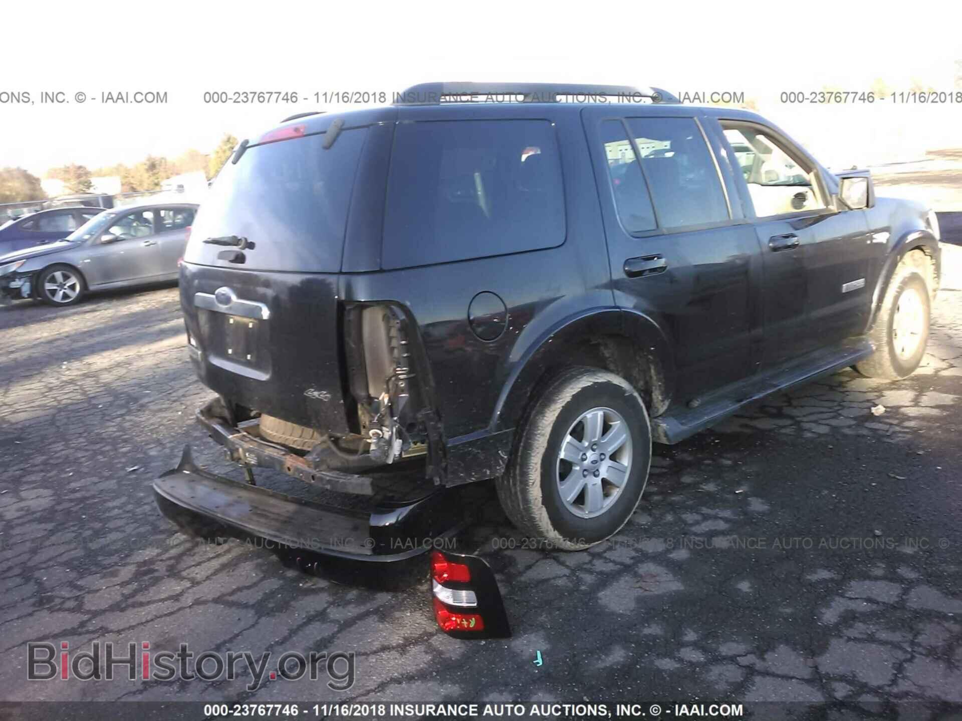 2008 FORD EXPLORER - VIN: 1FMEU73E78UA96221 - Фото 4