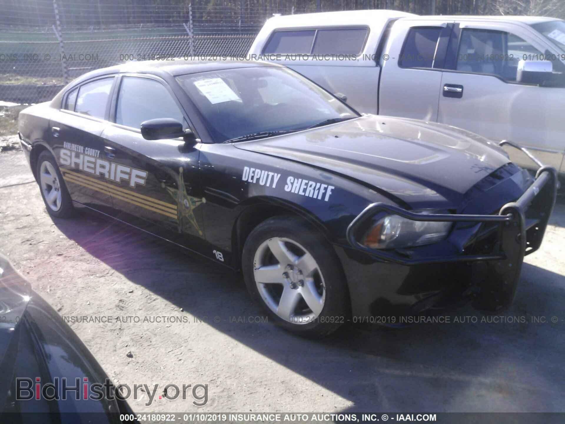 Фотография 2C3CDXAG6CH172432 - DODGE CHARGER 2012