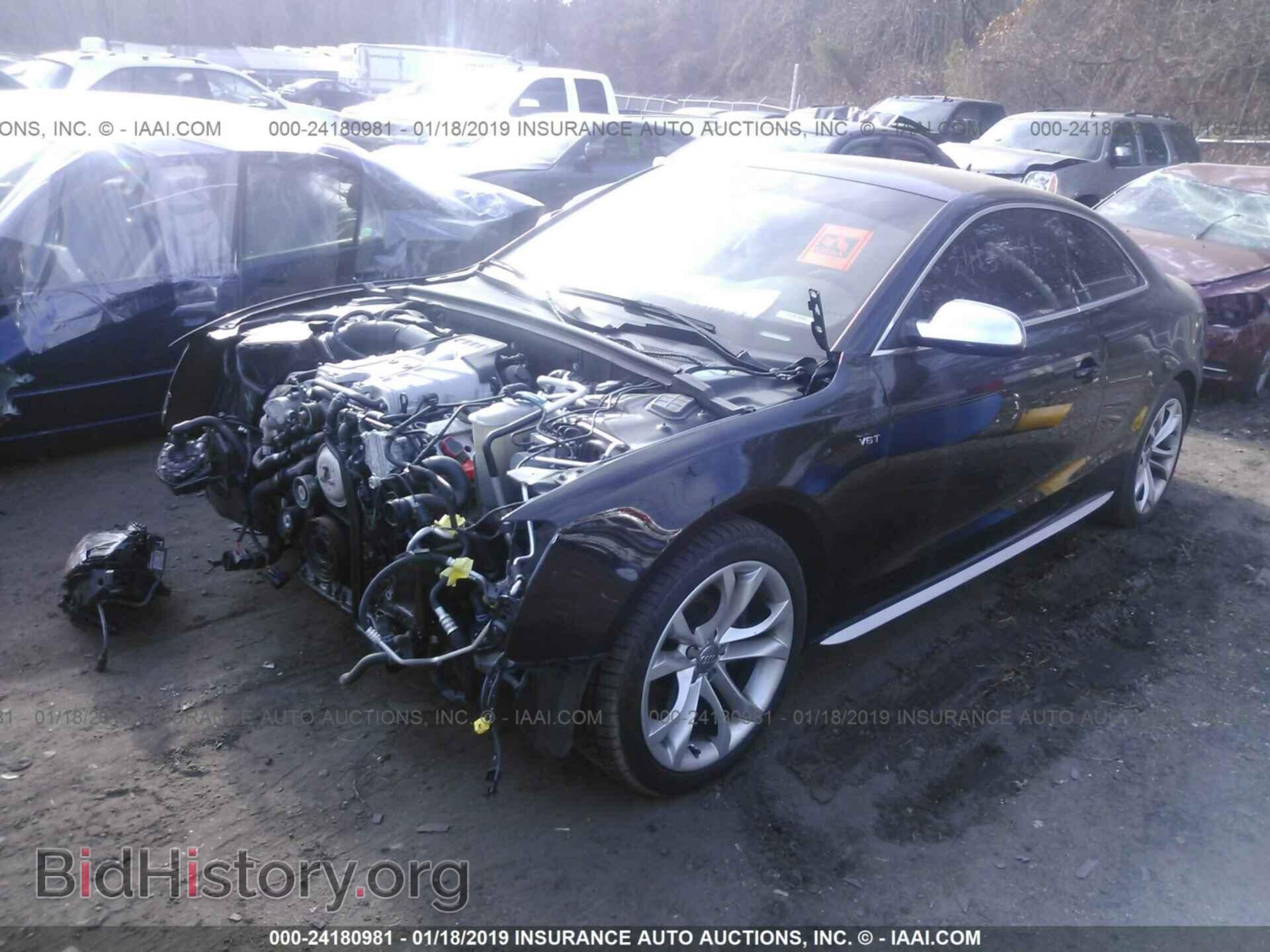 2014 AUDI S5 - VIN: WAU3GAFRXEA059236 - Фото 2