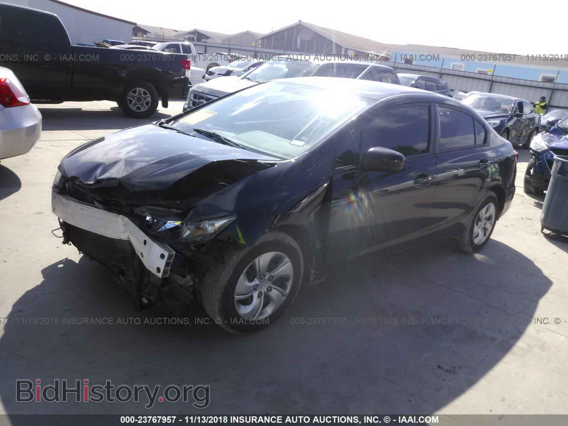 2014 HONDA CIVIC - VIN: 2HGFB2F53EH503982 - Фото 2