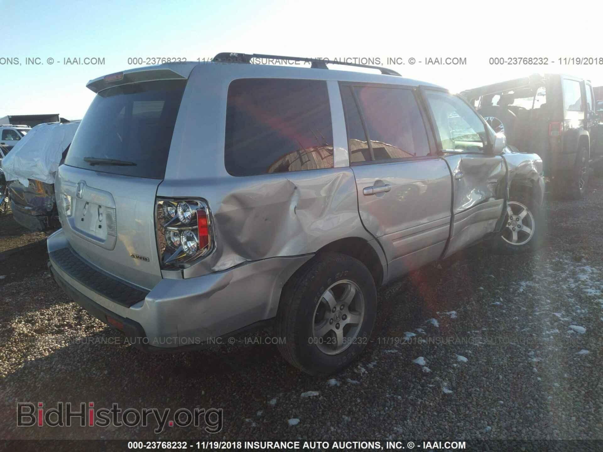 2007 HONDA PILOT - VIN: 2HKYF184X7H528253 - Фото 4