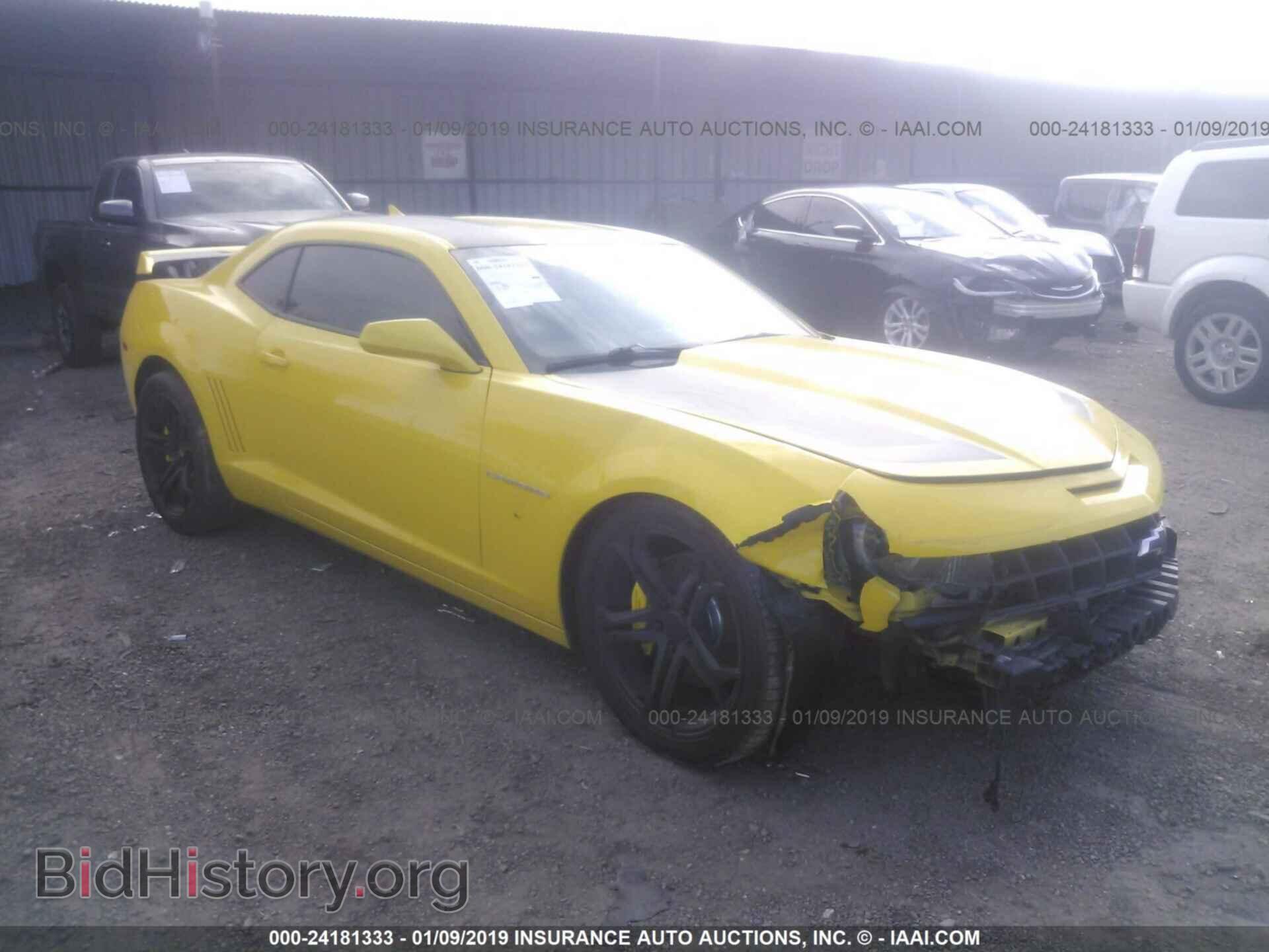 Фотография 2G1FT1EW4C9165668 - CHEVROLET CAMARO 2012