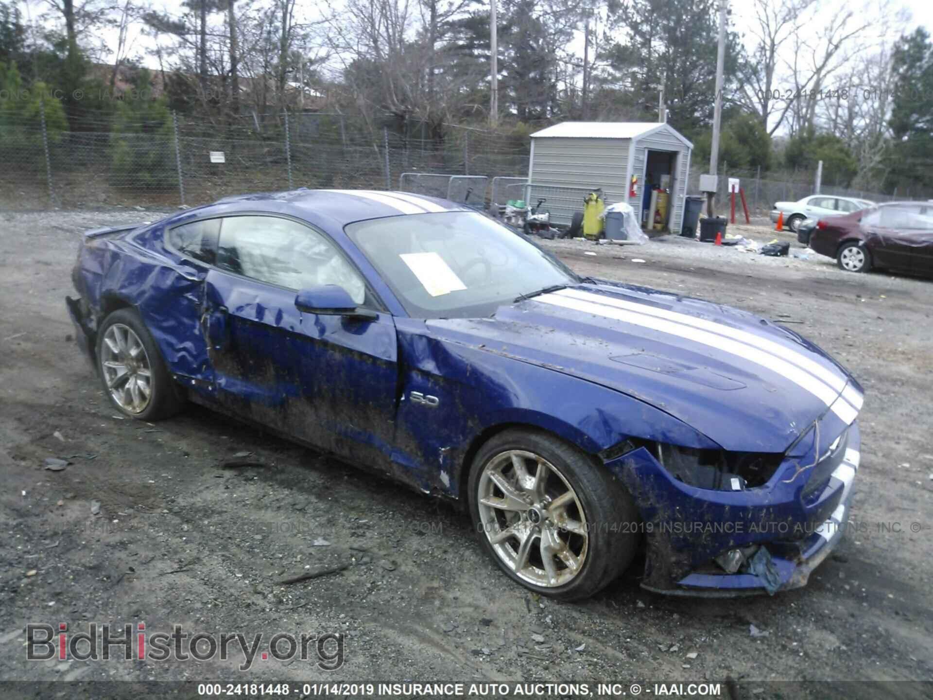 Фотография 1FA6P8CF8F5299128 - FORD MUSTANG 2015