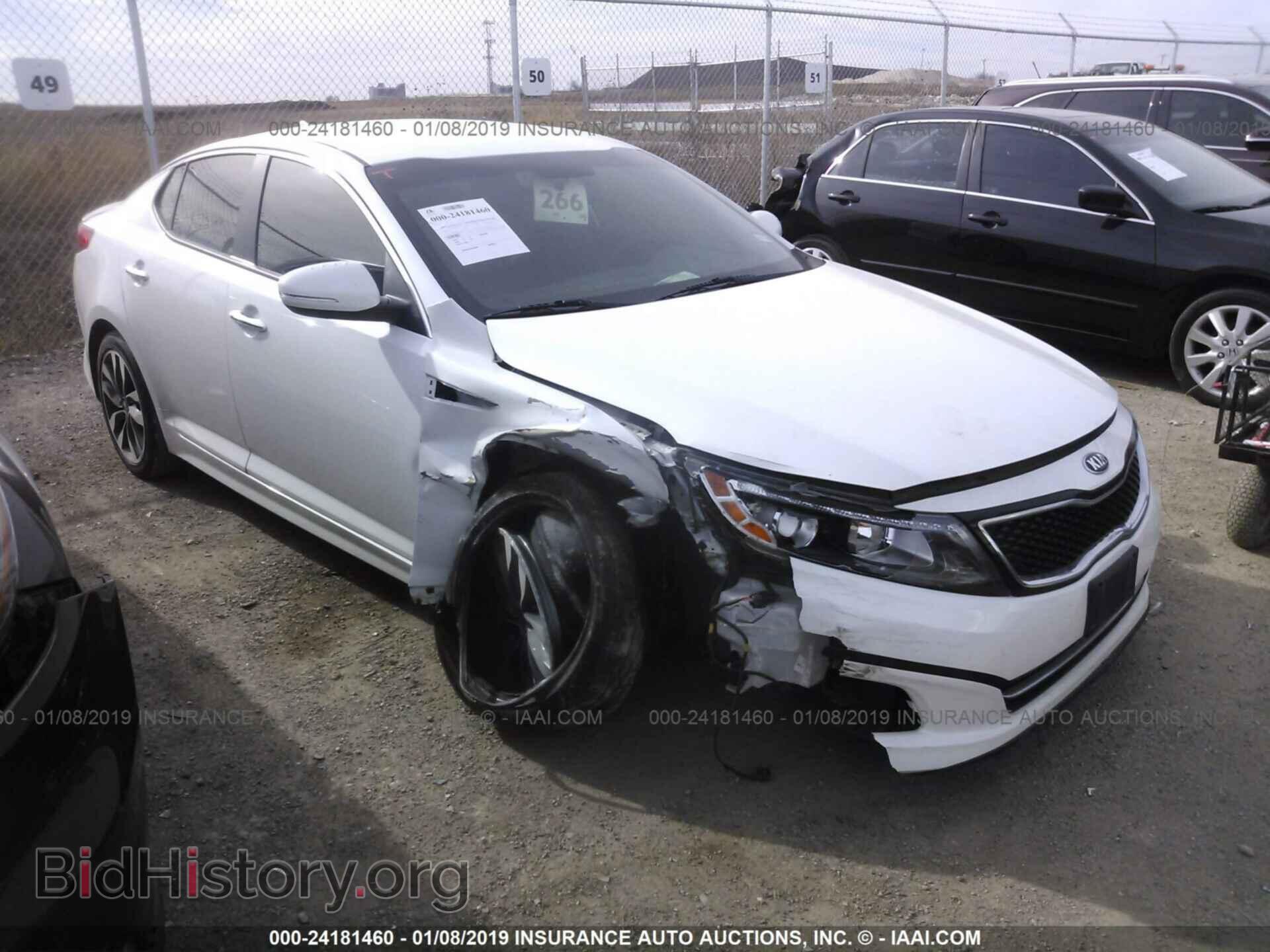 Фотография 5XXGR4A71EG269749 - KIA OPTIMA 2014