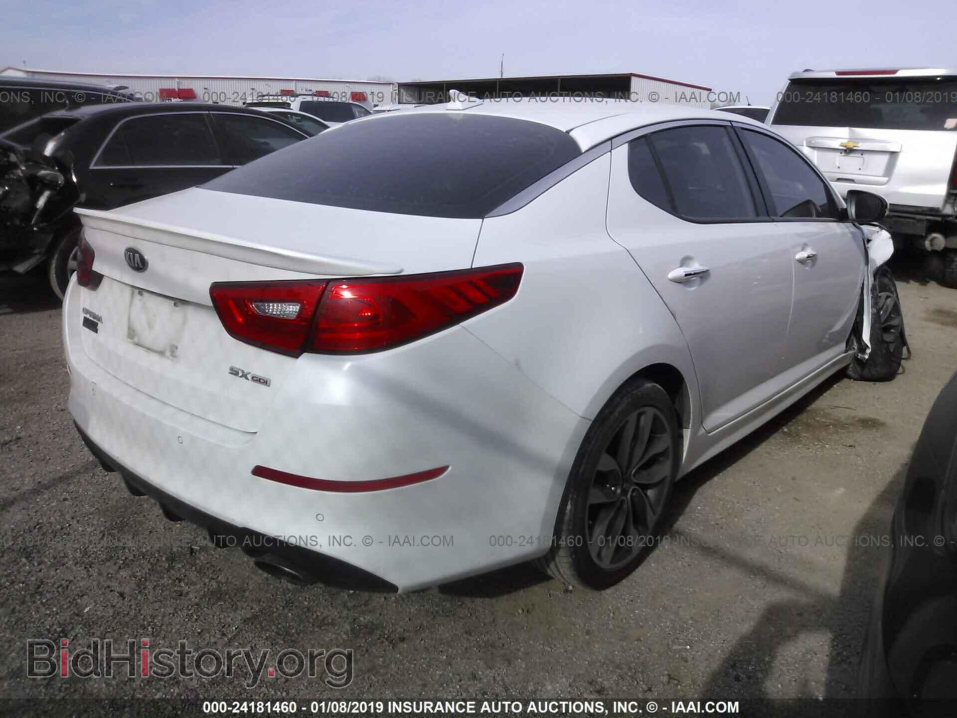 2014 KIA OPTIMA - VIN: 5XXGR4A71EG269749 - Photo 4