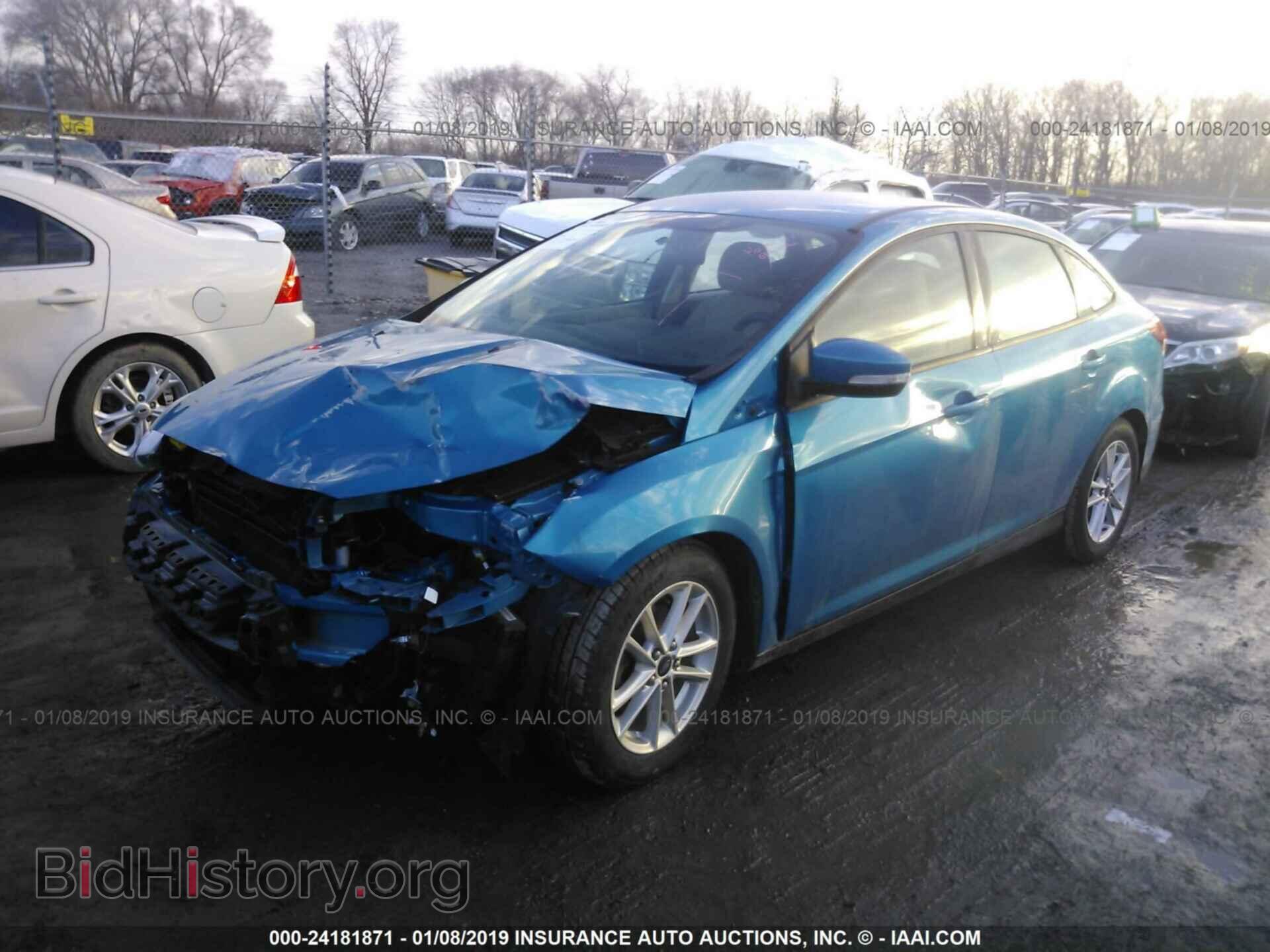 2015 FORD FOCUS - VIN: 1FADP3F22FL366949 - Photo 2