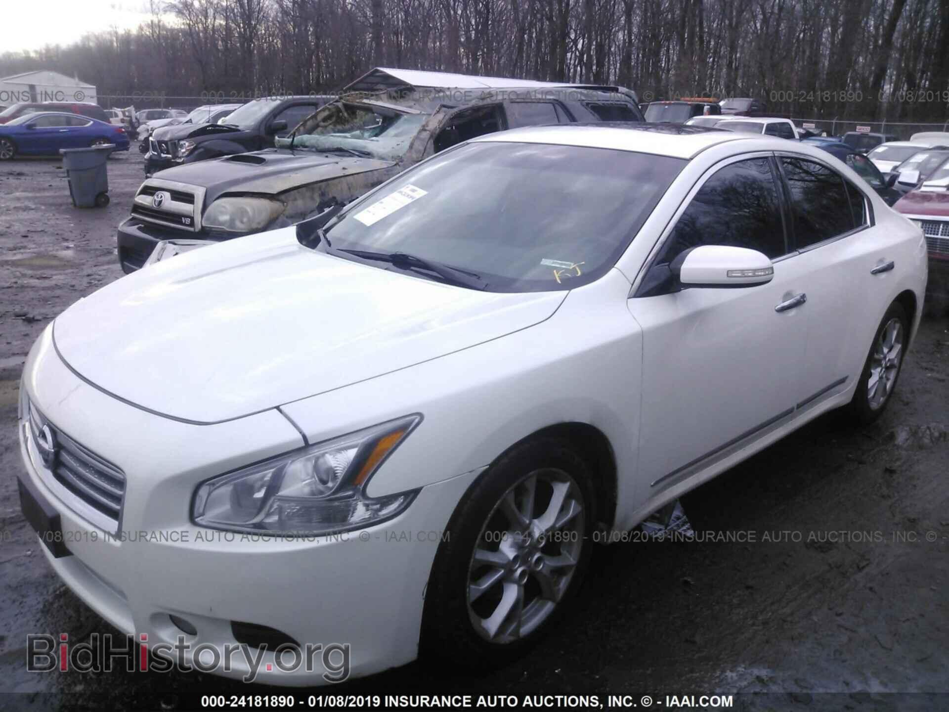 2014 NISSAN MAXIMA - VIN: 1N4AA5AP3EC496076 - Photo 2