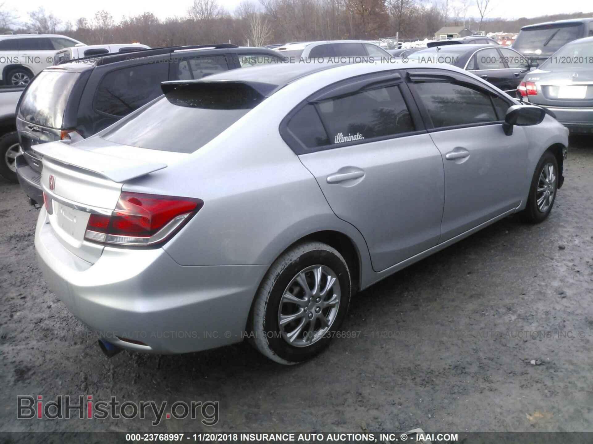 2014 HONDA CIVIC - VIN: 2HGFB2F54EH560272 - Фото 4