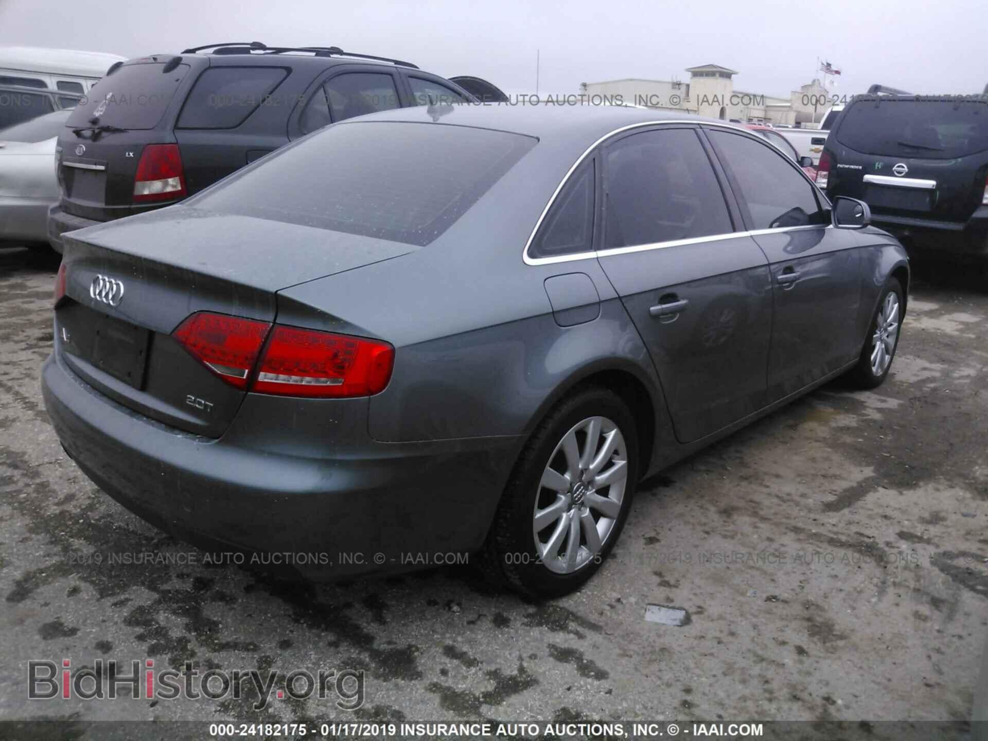 2012 AUDI A4 - VIN: WAUAFAFL2CA118069 - Фото 4