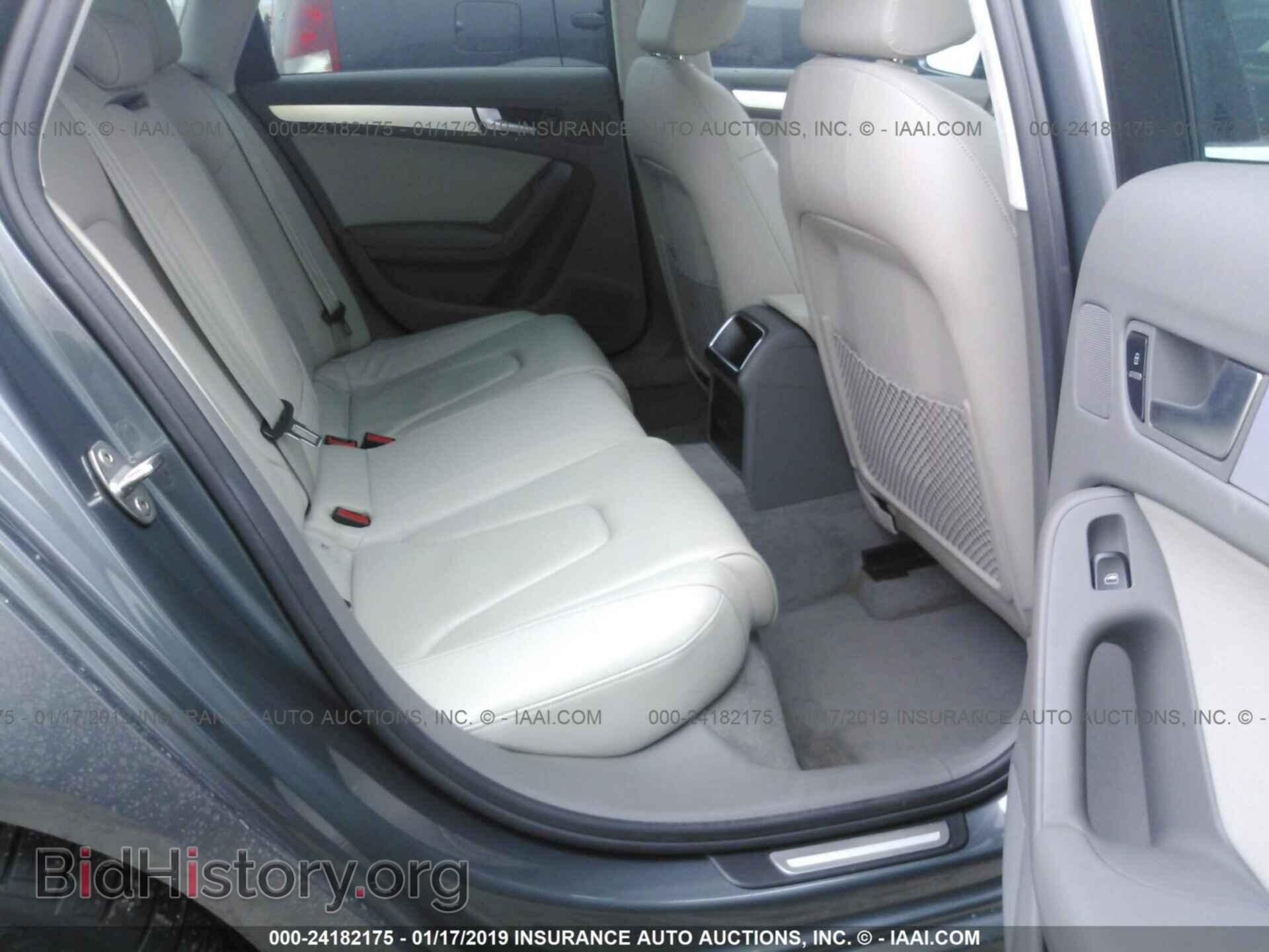 2012 AUDI A4 - VIN: WAUAFAFL2CA118069 - Фото 8