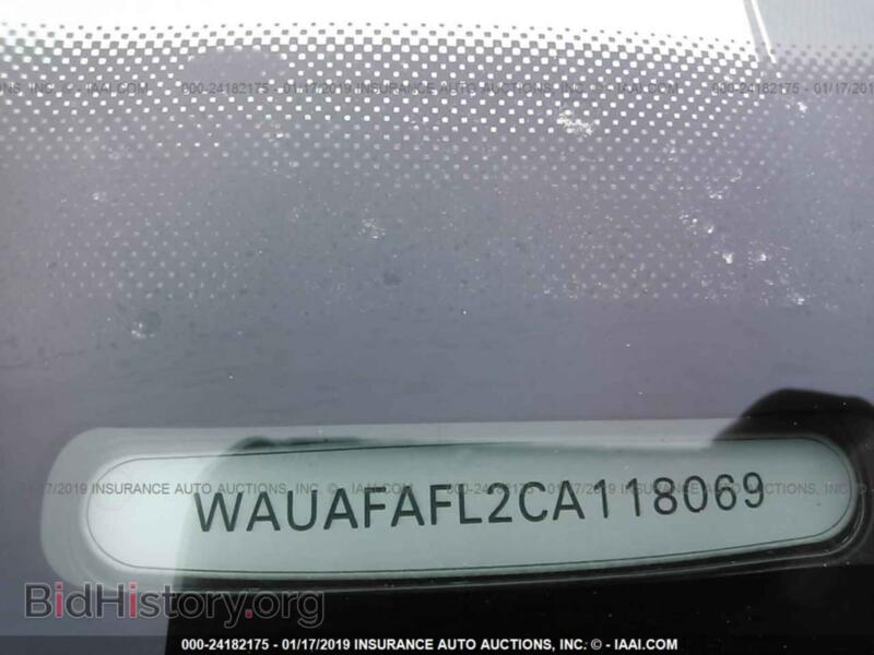 2012 Audi A4 (VIN WAUAFAFL2CA118069) — photo 9 of 10