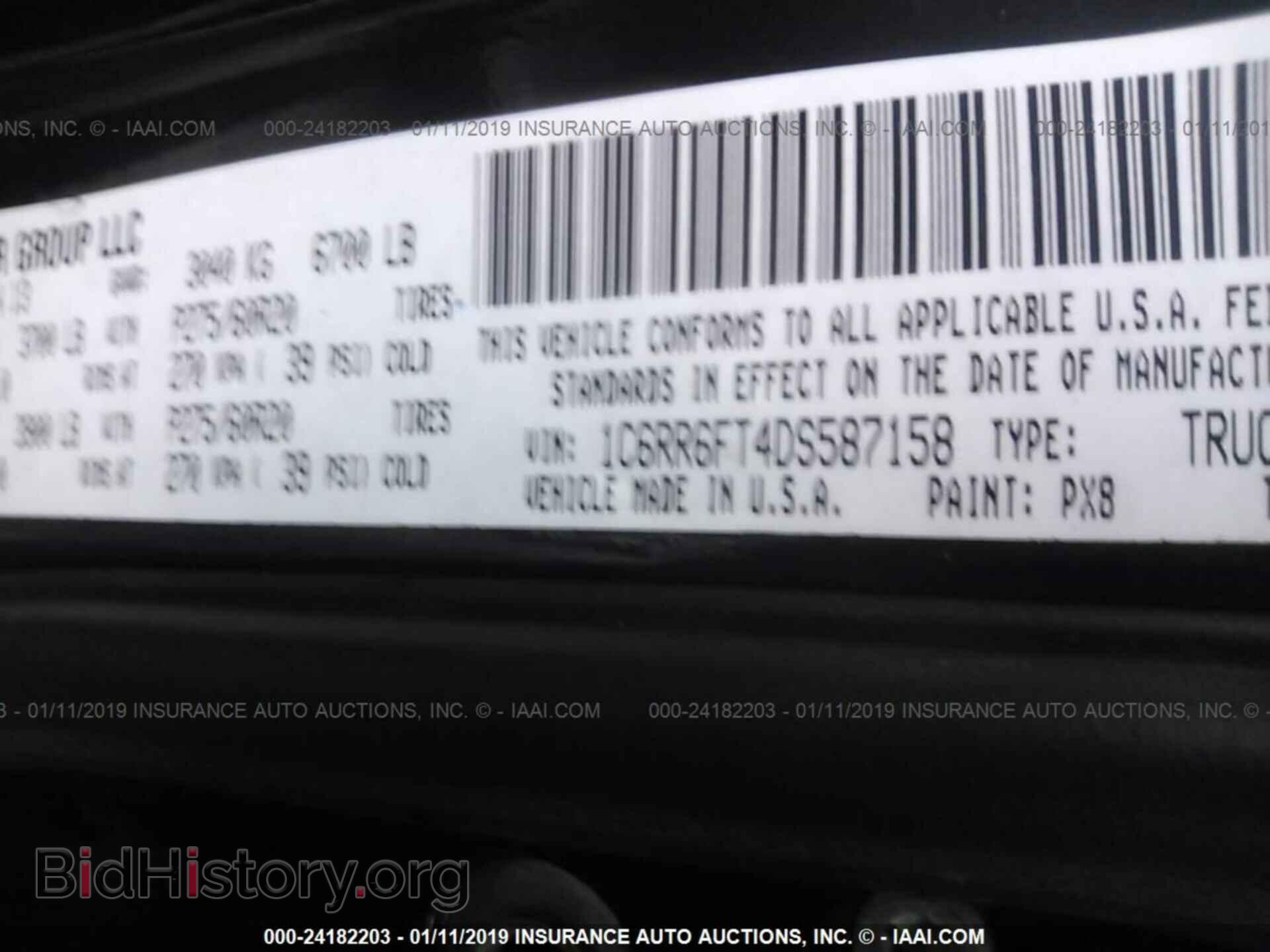 2013 RAM 1500 - VIN: 1C6RR6FT4DS587158 - Photo 9